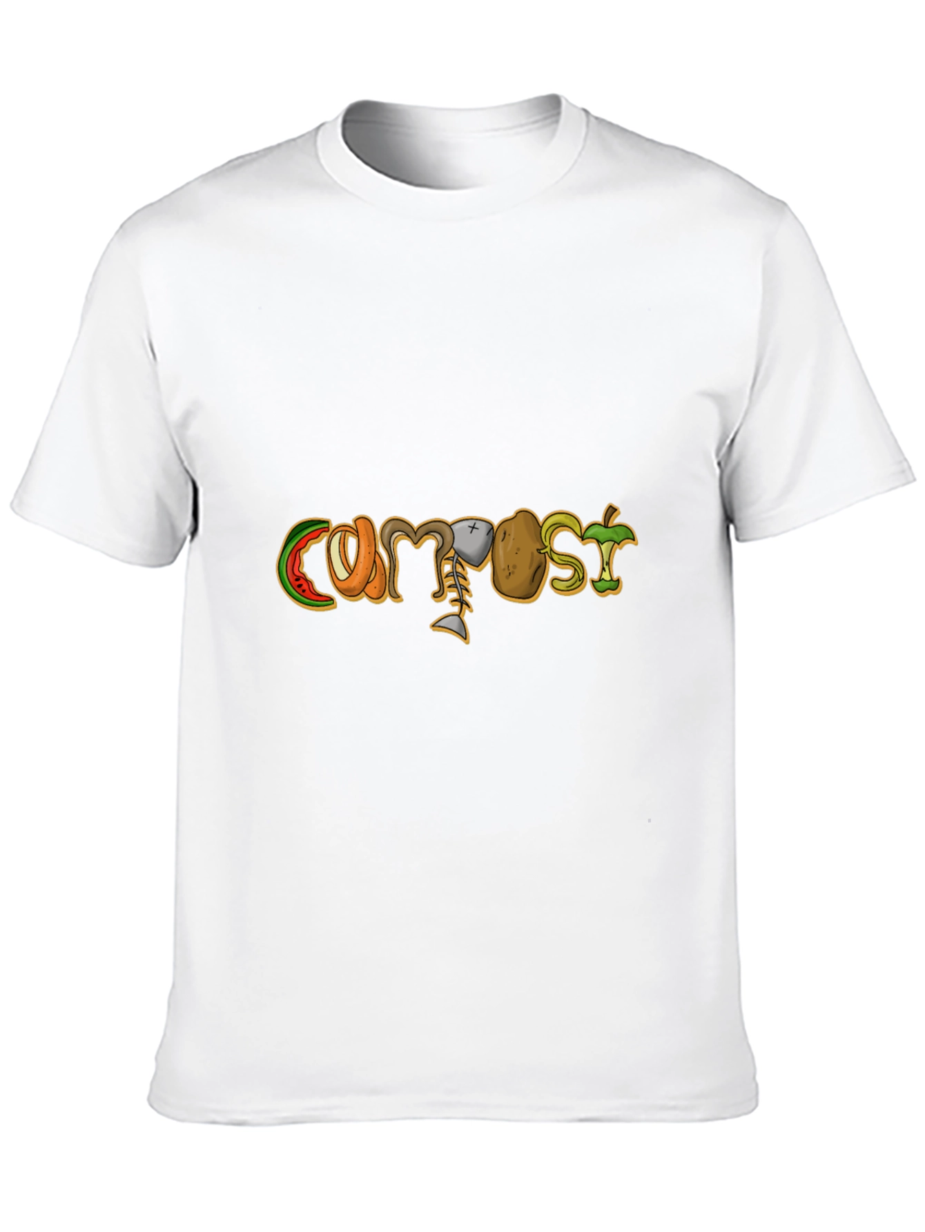 Compost Design Black T-Shirt