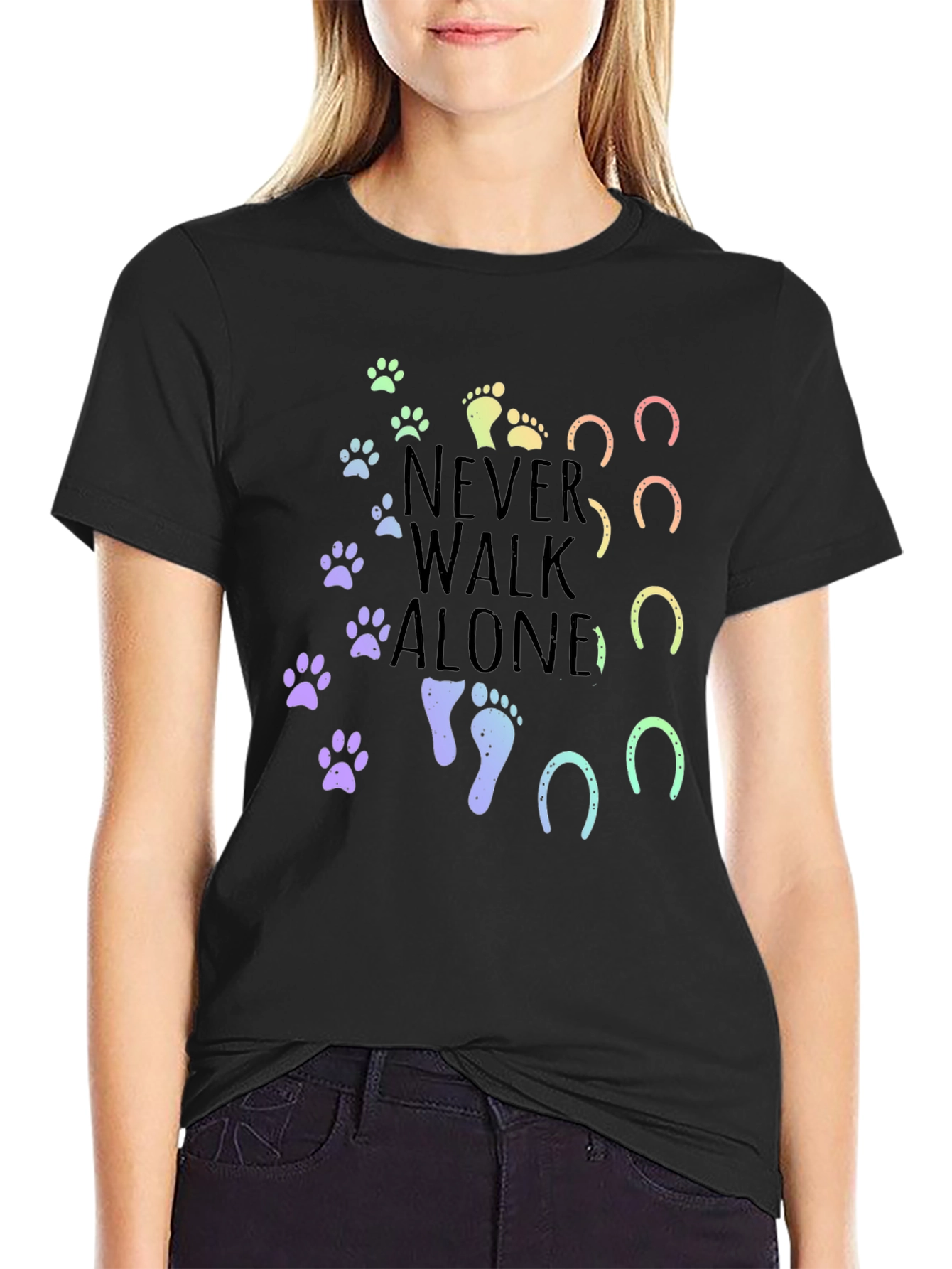 Never Walk Alone Graphic Tee