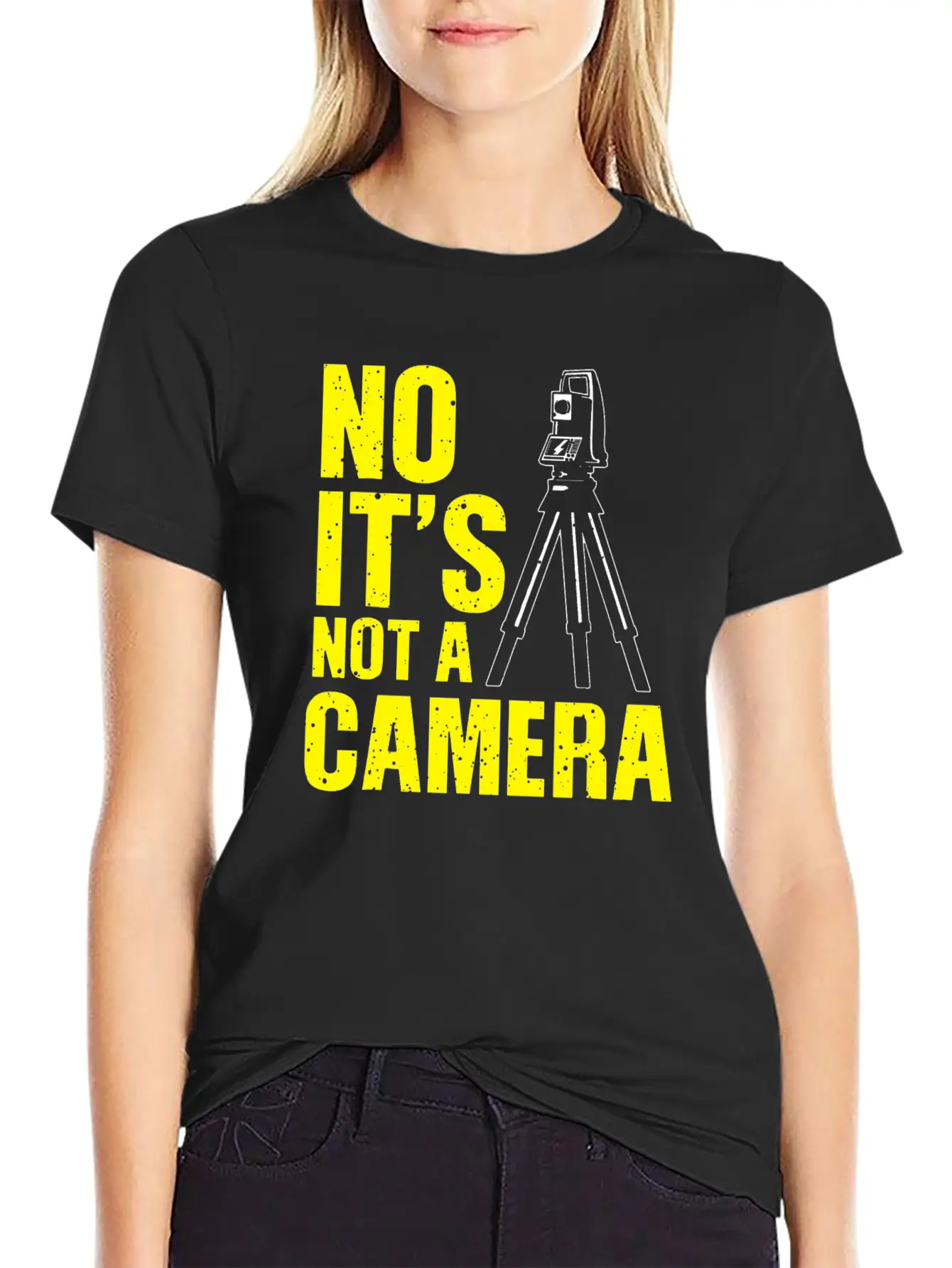 No It S Not A Camera Unisex Casual T-Shirt – Clean Design For Daily Comfort