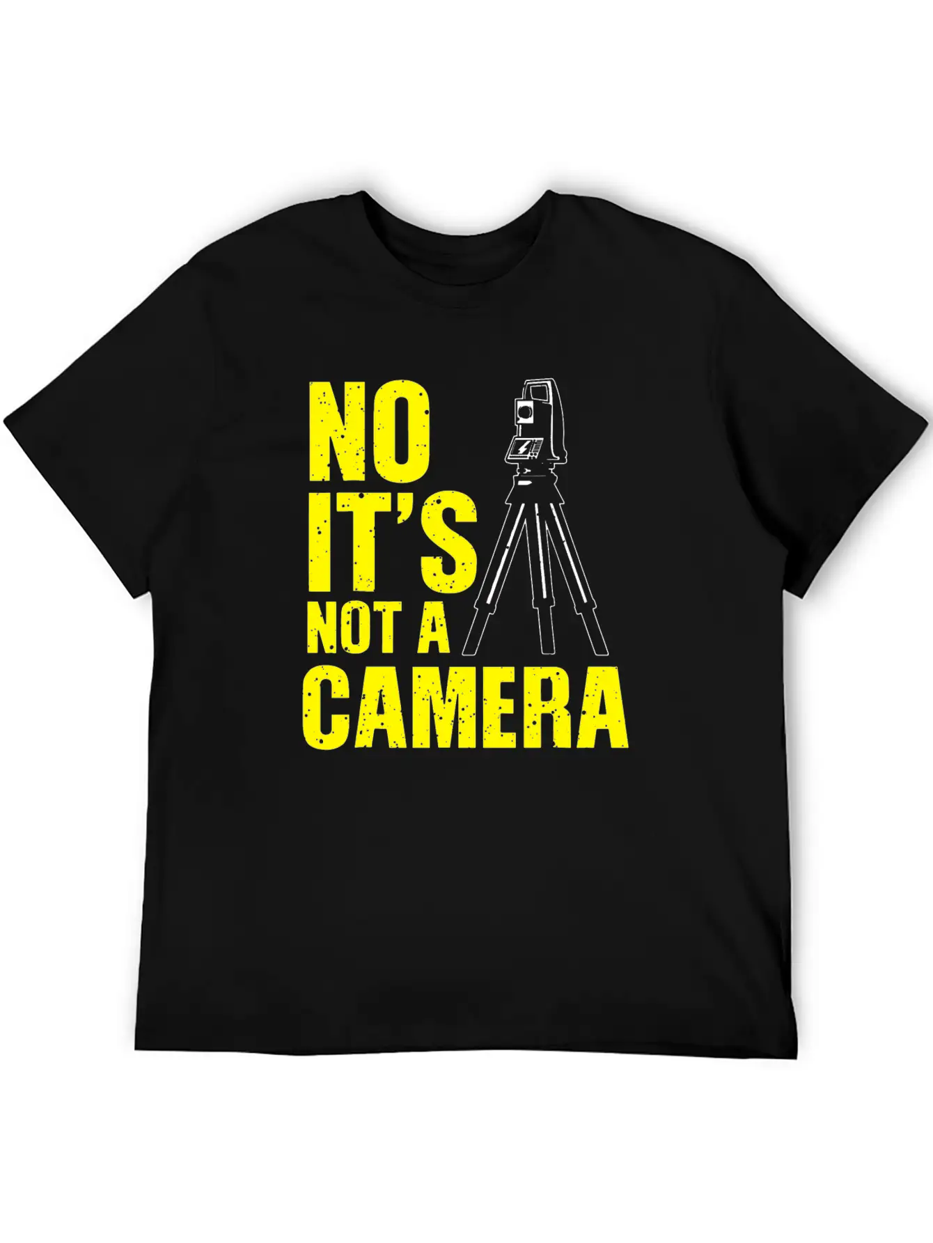 No It S Not A Camera Unisex Casual T-Shirt – Clean Design For Daily Comfort