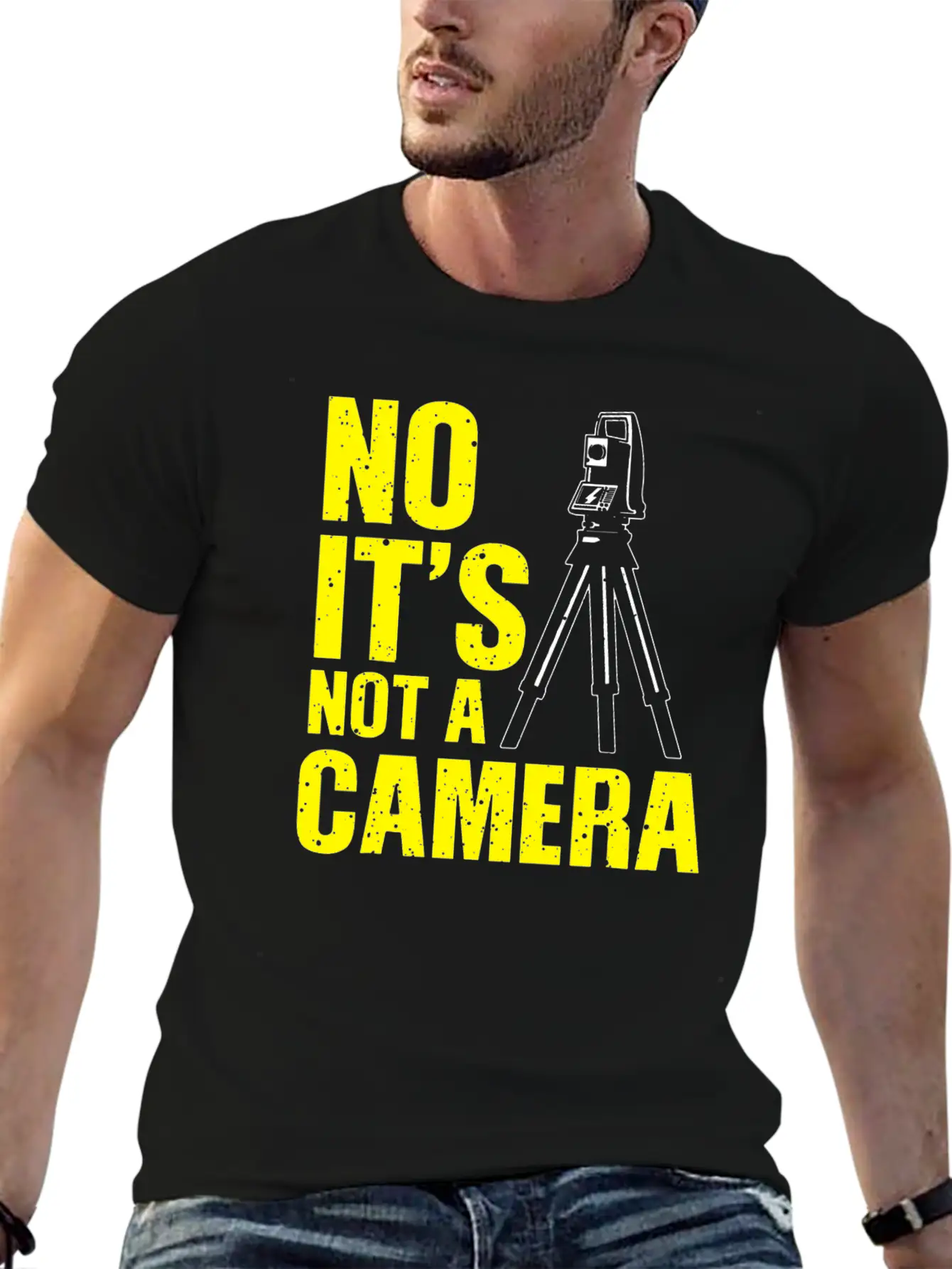 No It S Not A Camera Unisex Casual T-Shirt – Clean Design For Daily Comfort