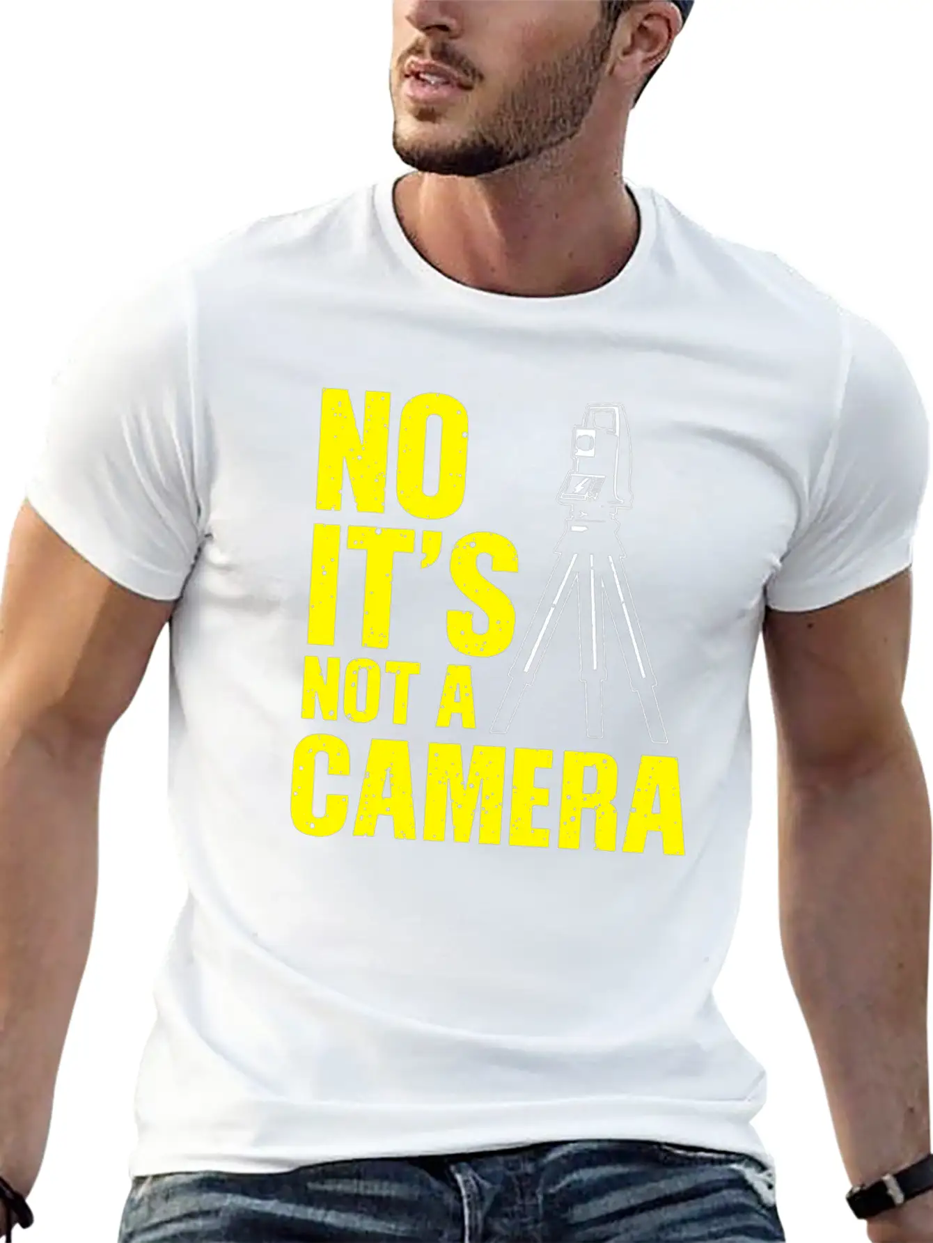 No It S Not A Camera Unisex Casual T-Shirt – Clean Design For Daily Comfort