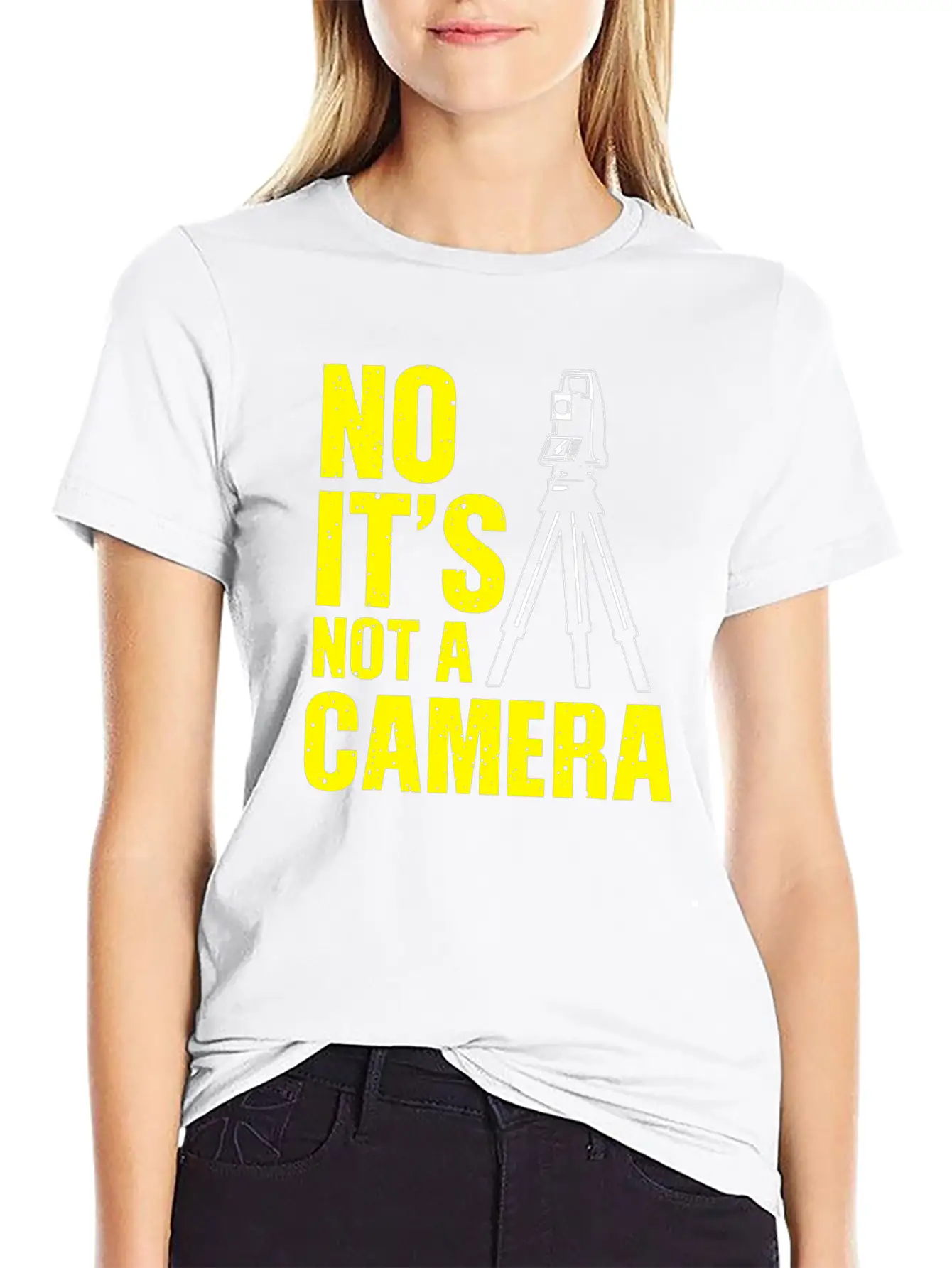 No It S Not A Camera Unisex Casual T-Shirt – Clean Design For Daily Comfort