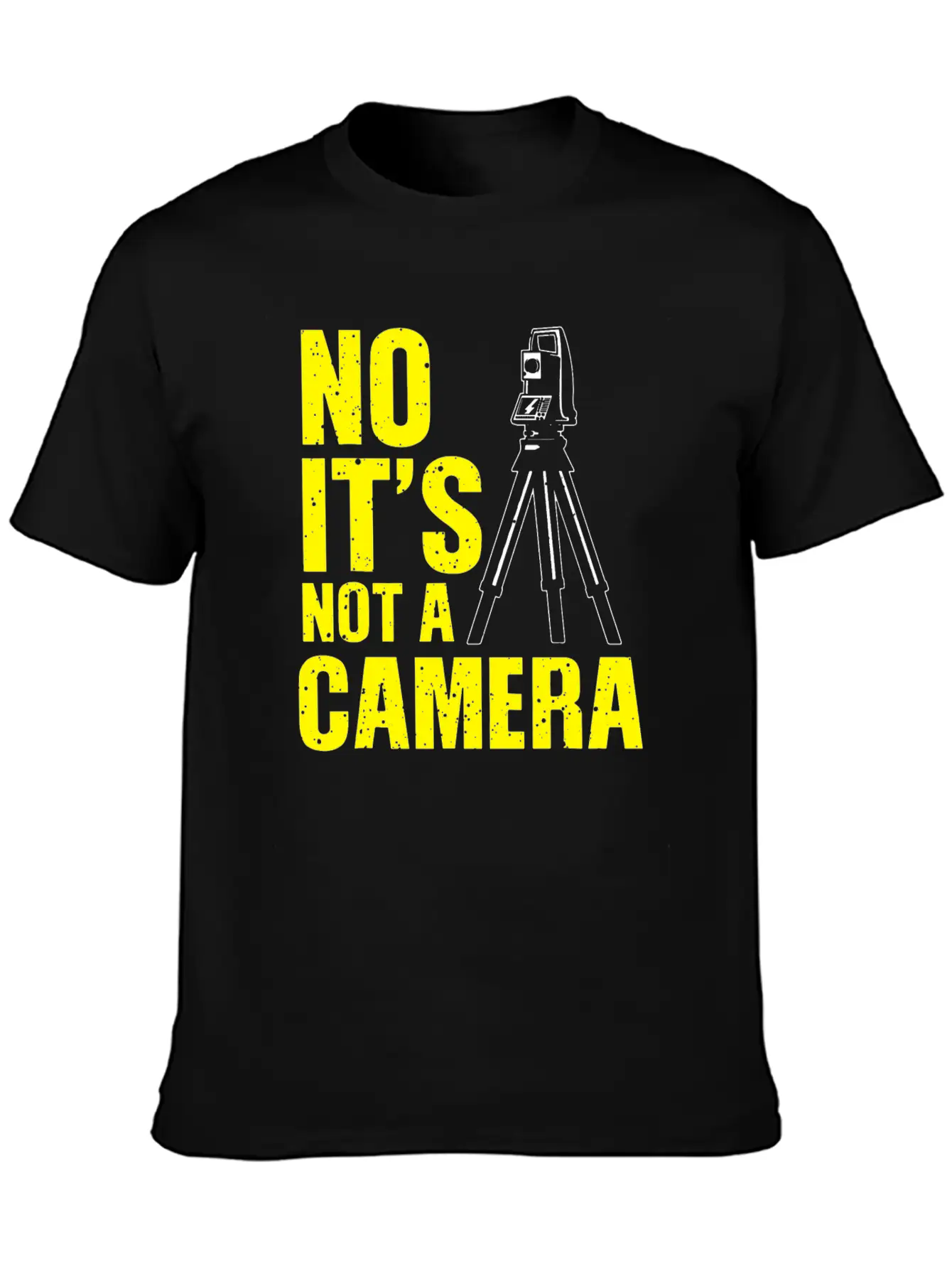 No It S Not A Camera Unisex Casual T-Shirt – Clean Design For Daily Comfort