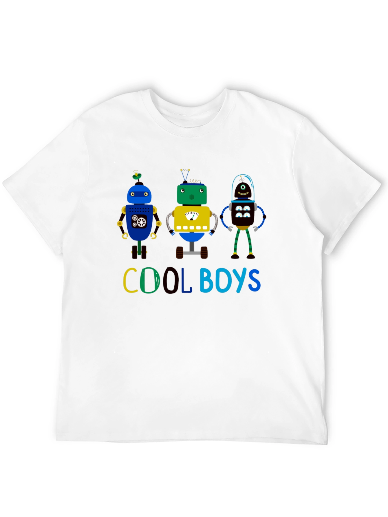 Cool Boys Robot T-Shirt: Fun Graphic Tee