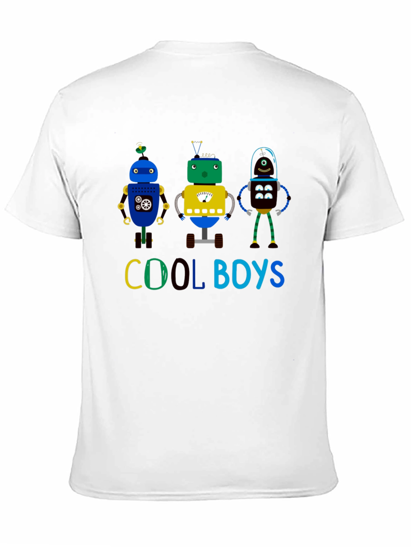 Cool Boys Robot T-Shirt: Fun Graphic Tee