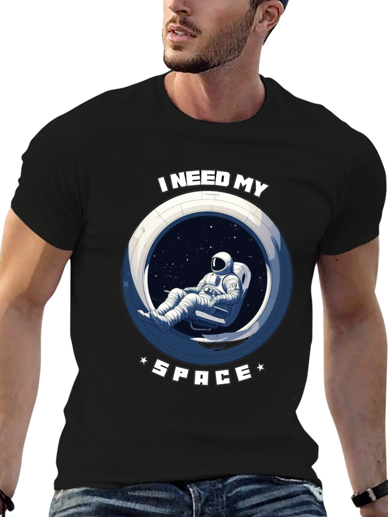 I Need My Space T-Shirt - Astronaut Design