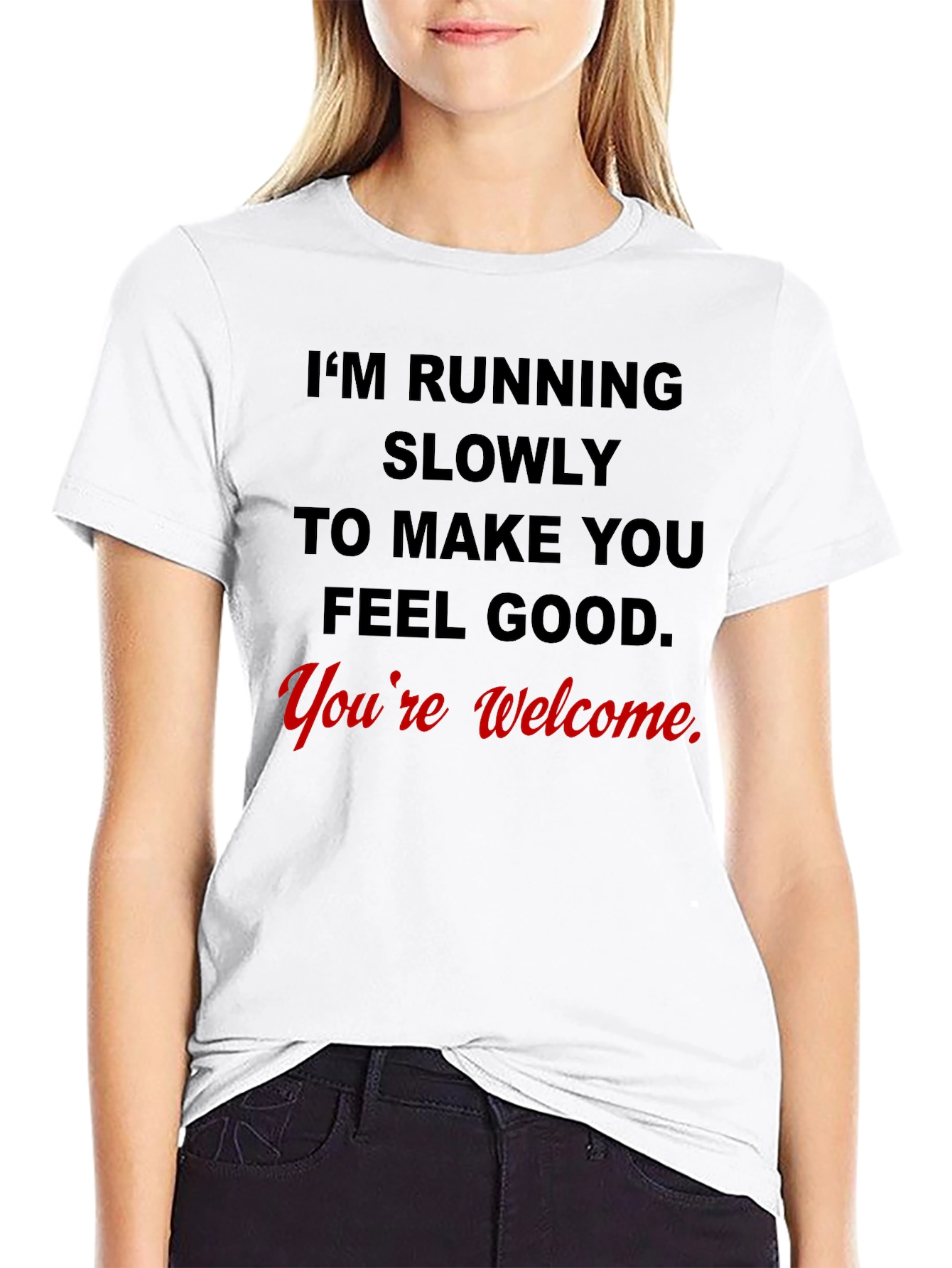 Funny Running T-Shirt - Youre Welcome