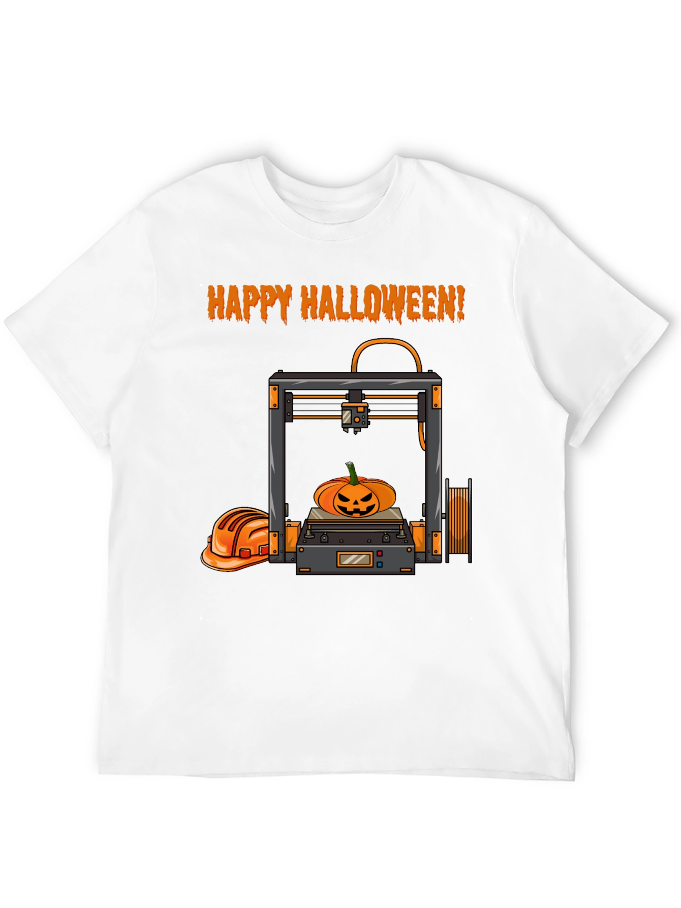 3D Printer Halloween T-Shirt