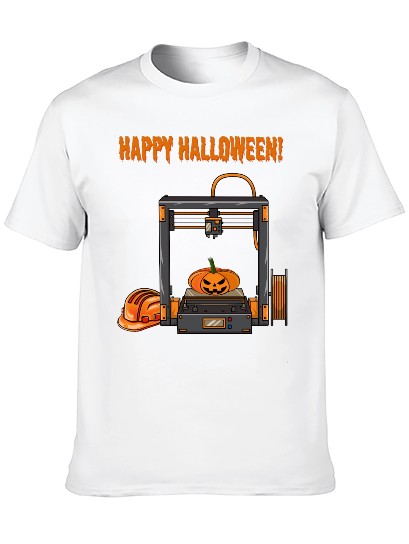 3D Printer Halloween T-Shirt