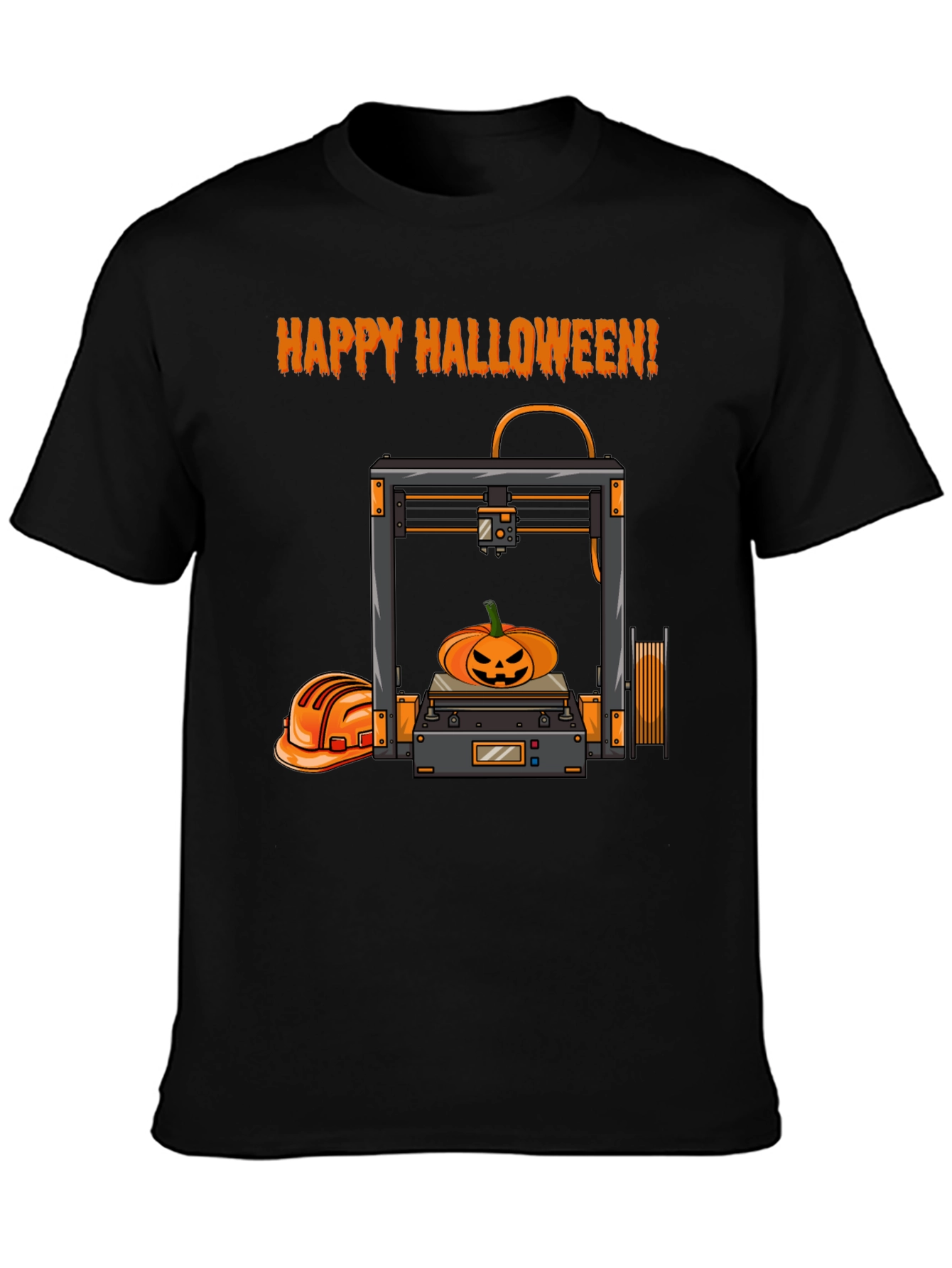 3D Printer Halloween T-Shirt