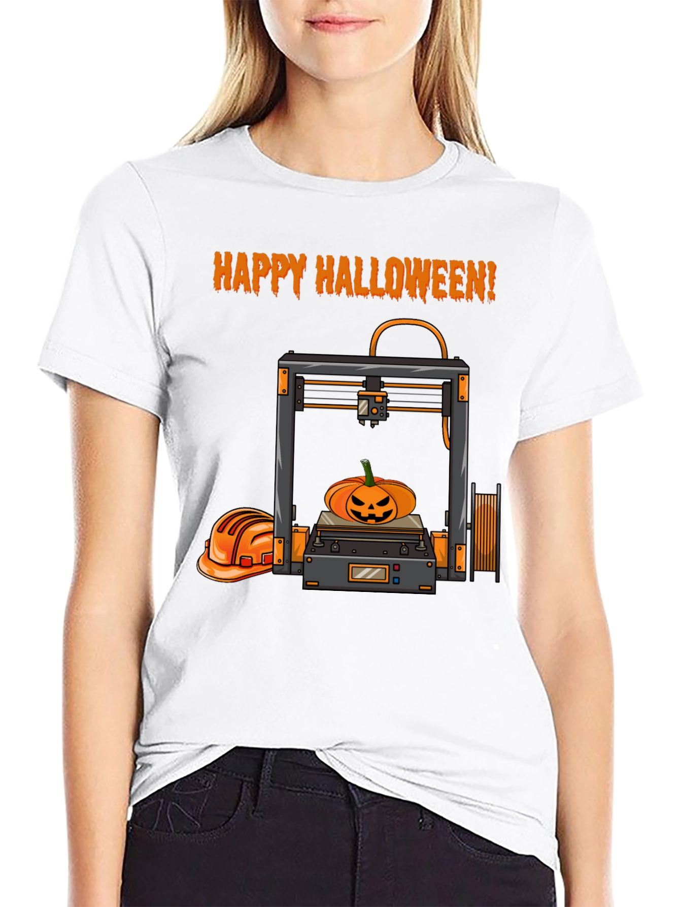 3D Printer Halloween T-Shirt
