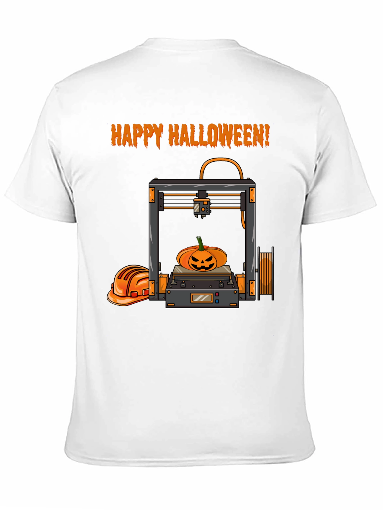 3D Printer Halloween T-Shirt