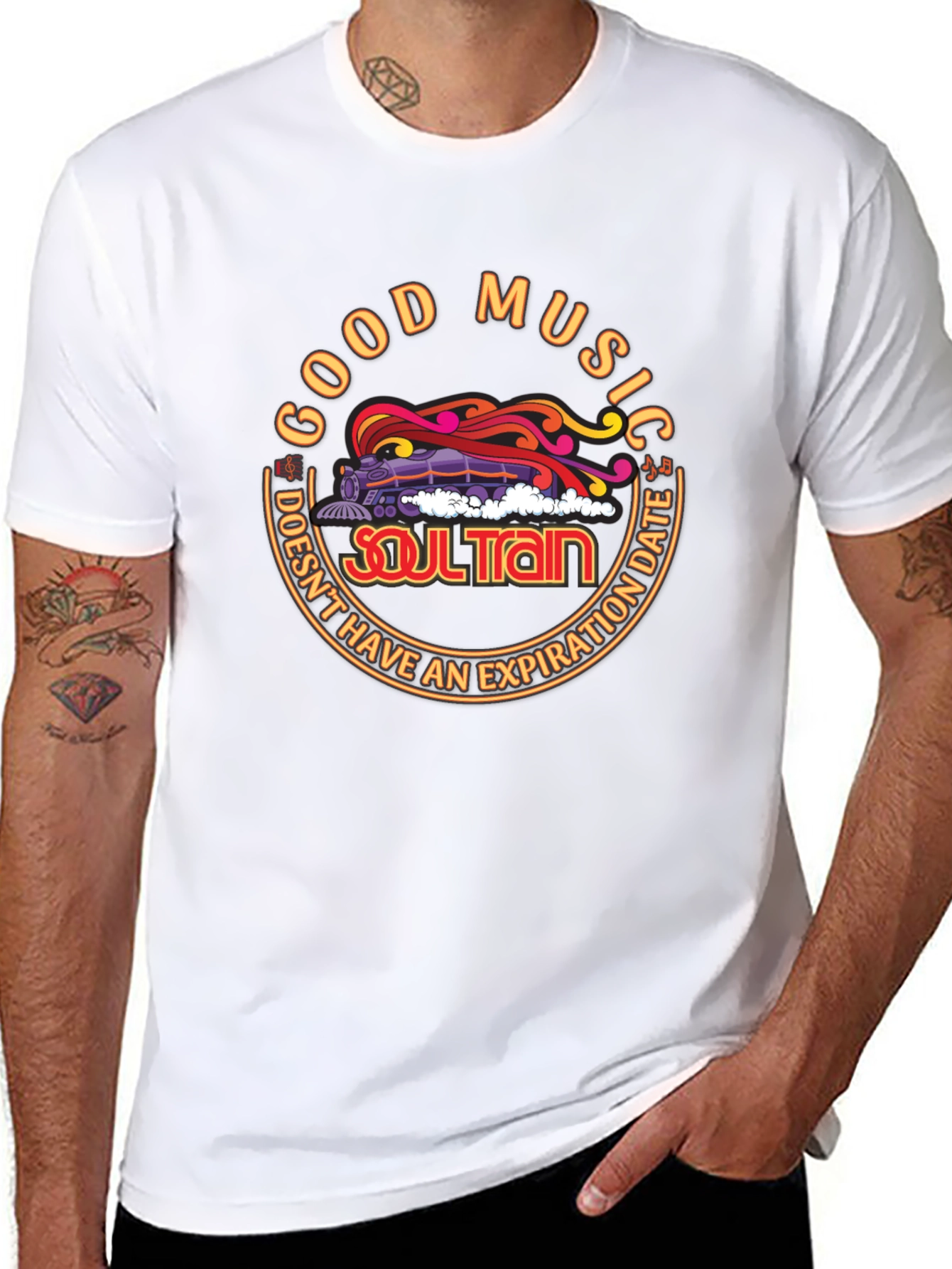 Soul Train Good Music T-Shirt - Retro Design