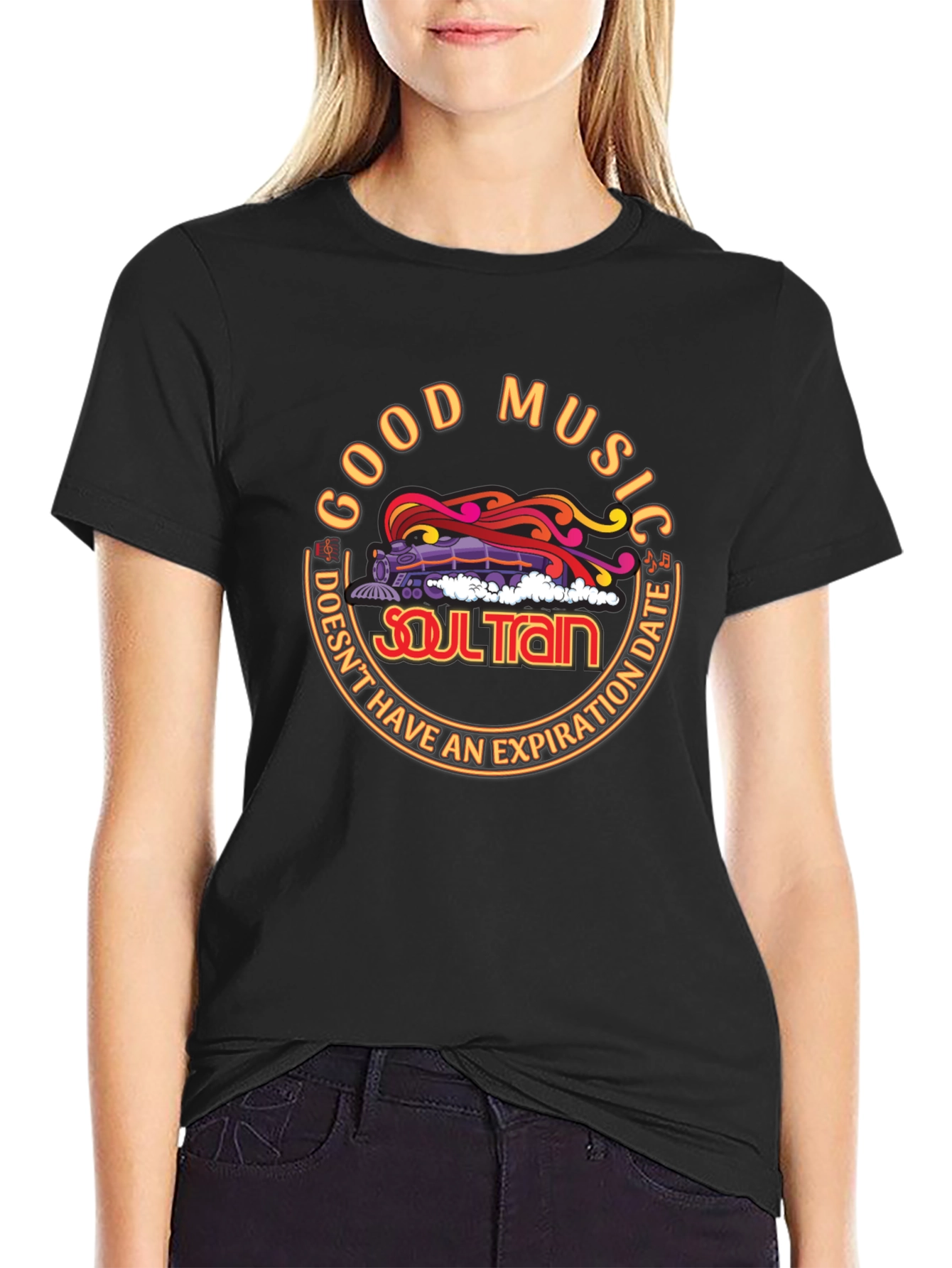 Soul Train Good Music T-Shirt - Retro Design