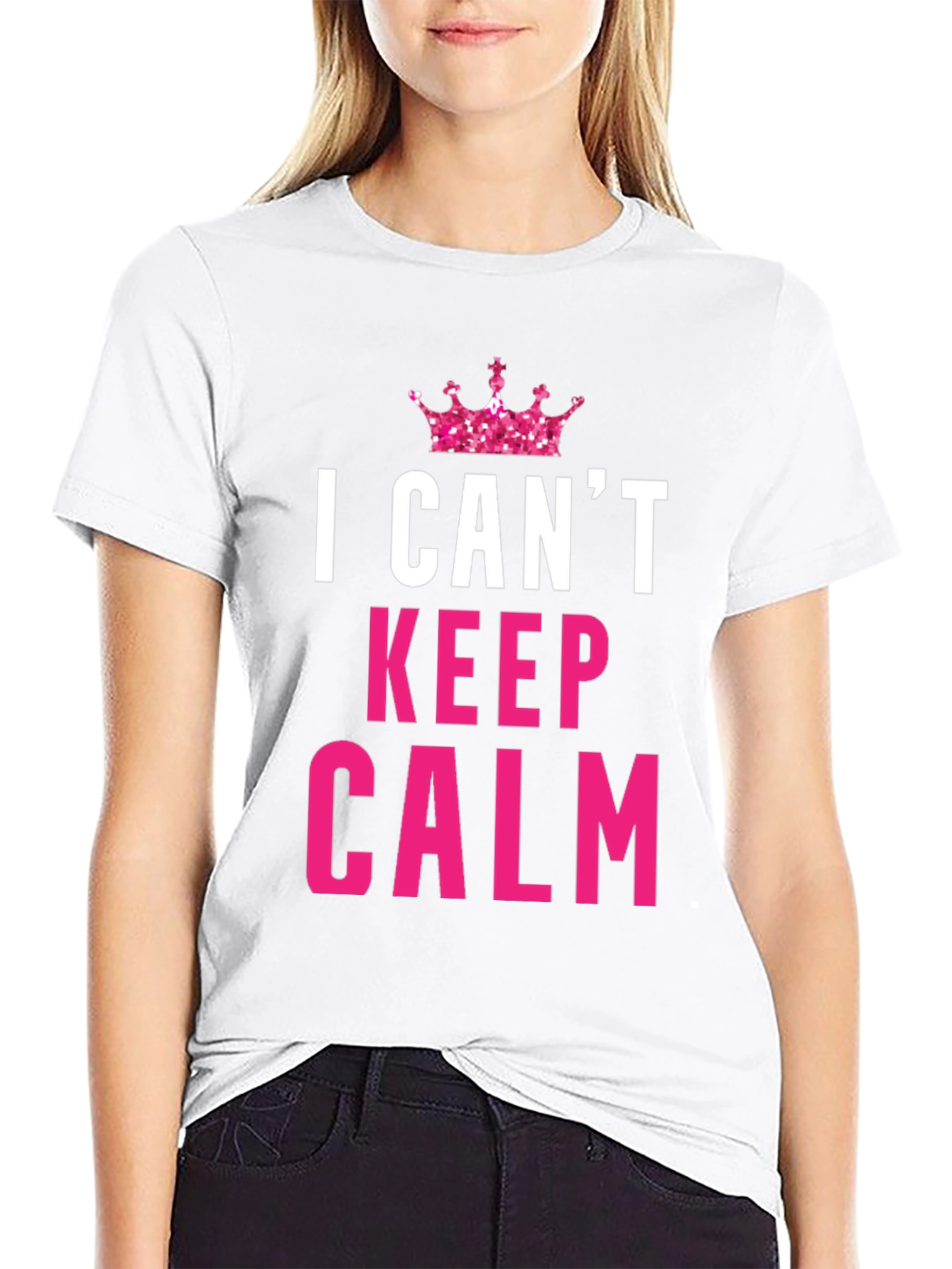 I Cant Keep Calm Funny Black T-Shirt
