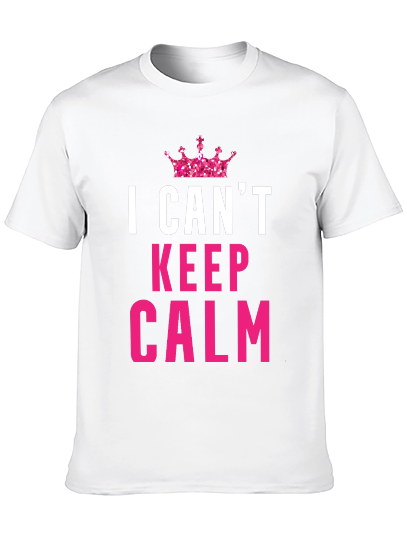 I Cant Keep Calm Funny Black T-Shirt