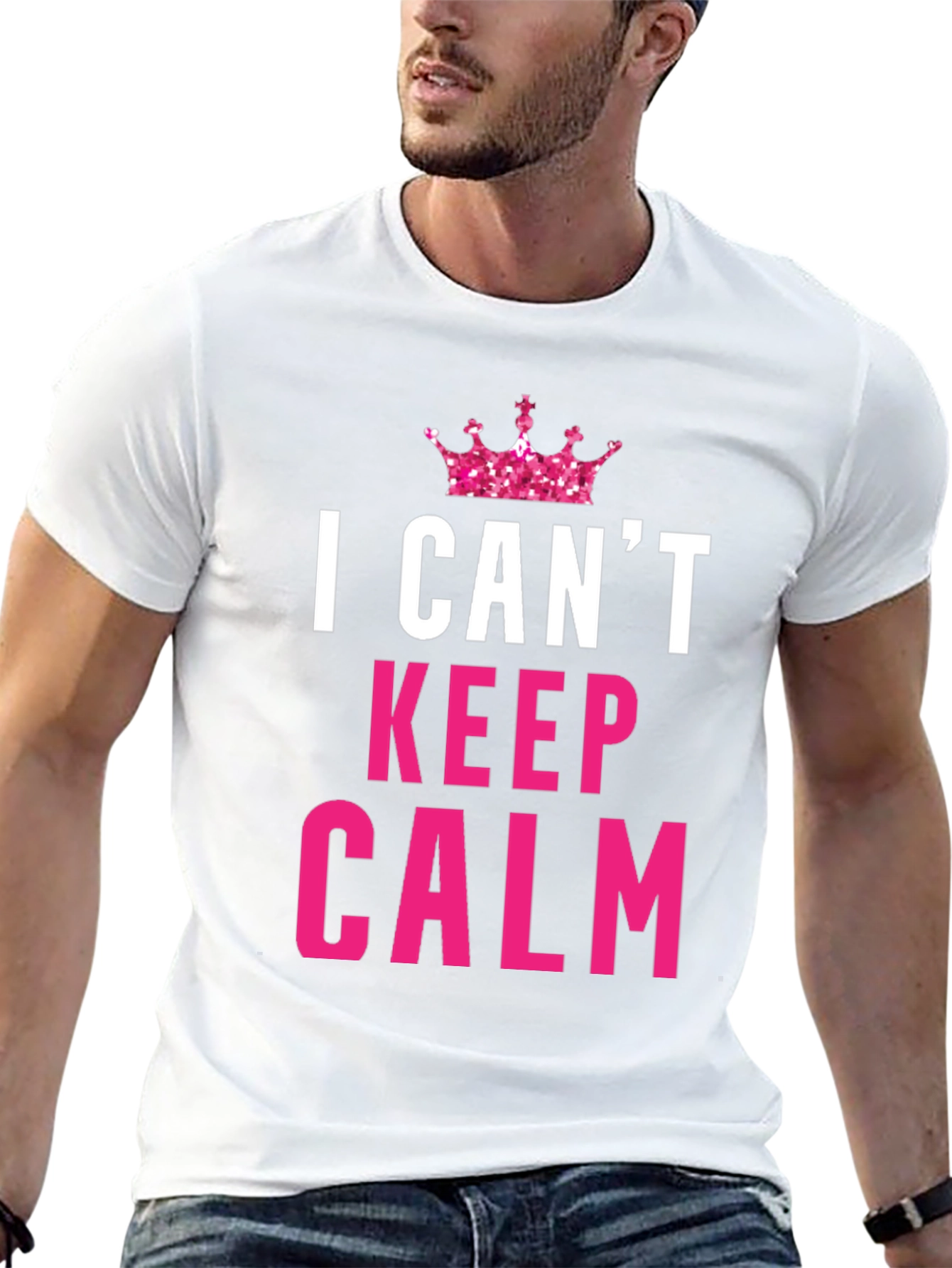 I Cant Keep Calm Funny Black T-Shirt