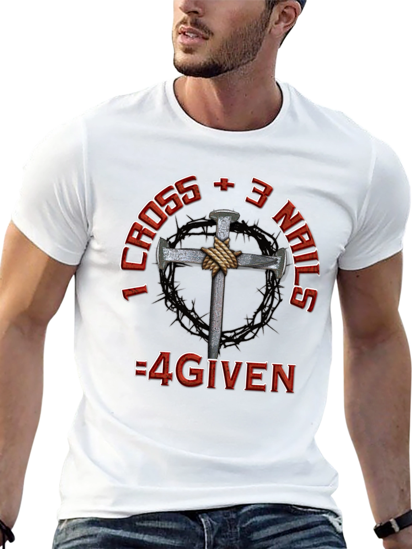 I Cross + 3 Nails = 4GIVEN T-Shirt