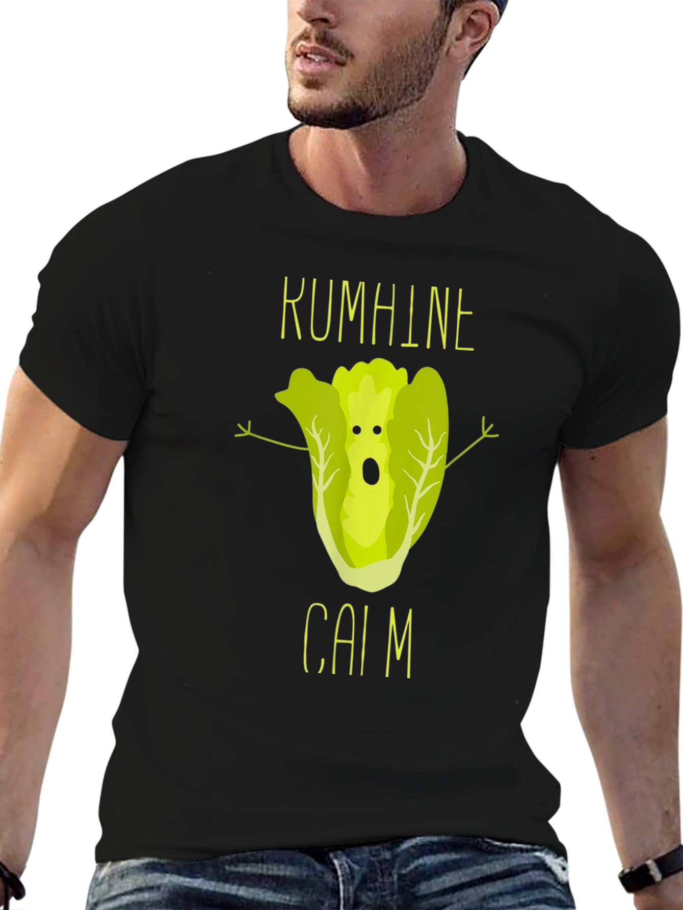 KUMHINE CAIM Lettuce Humor T-Shirt