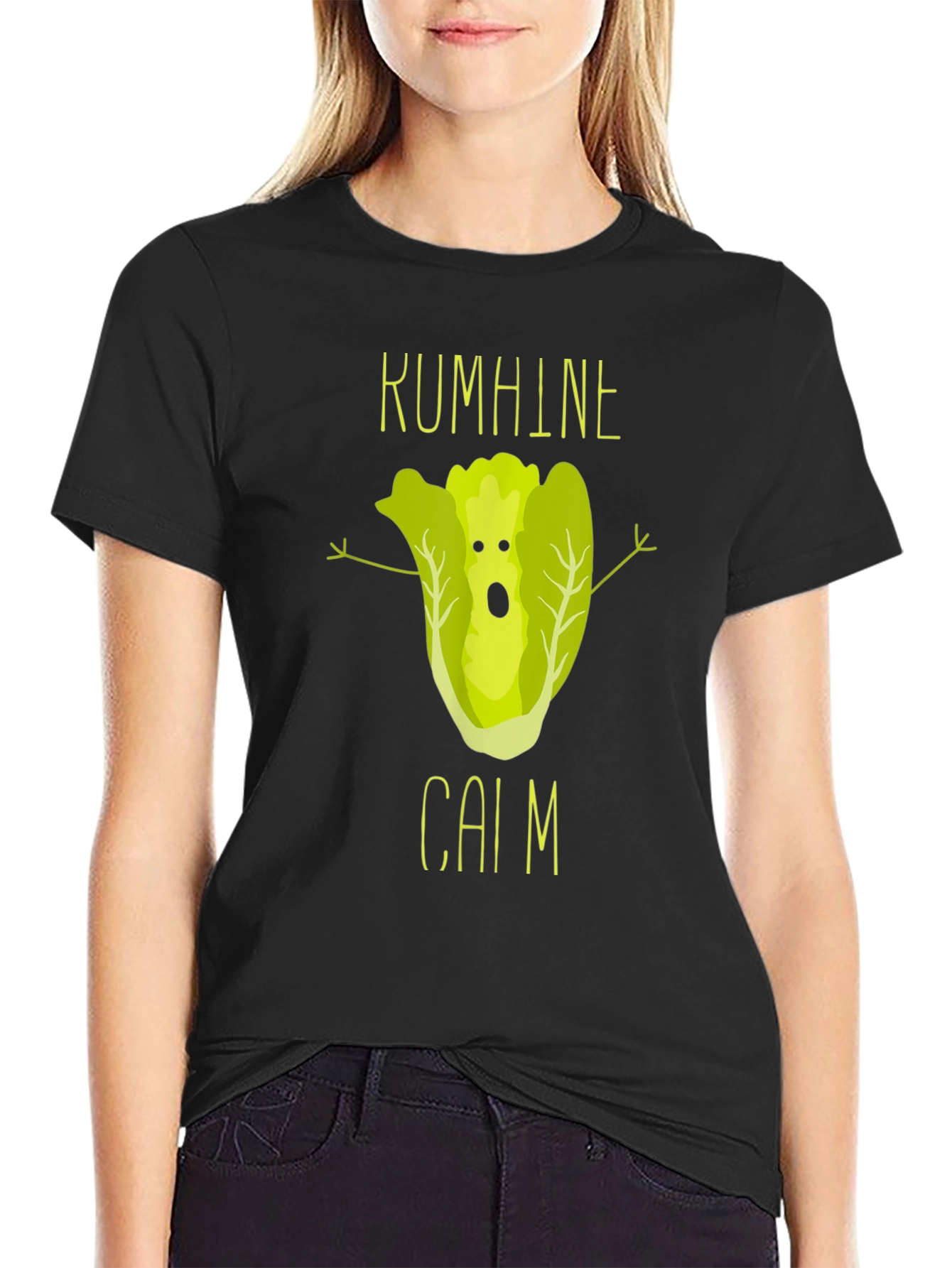 KUMHINE CAIM Lettuce Humor T-Shirt