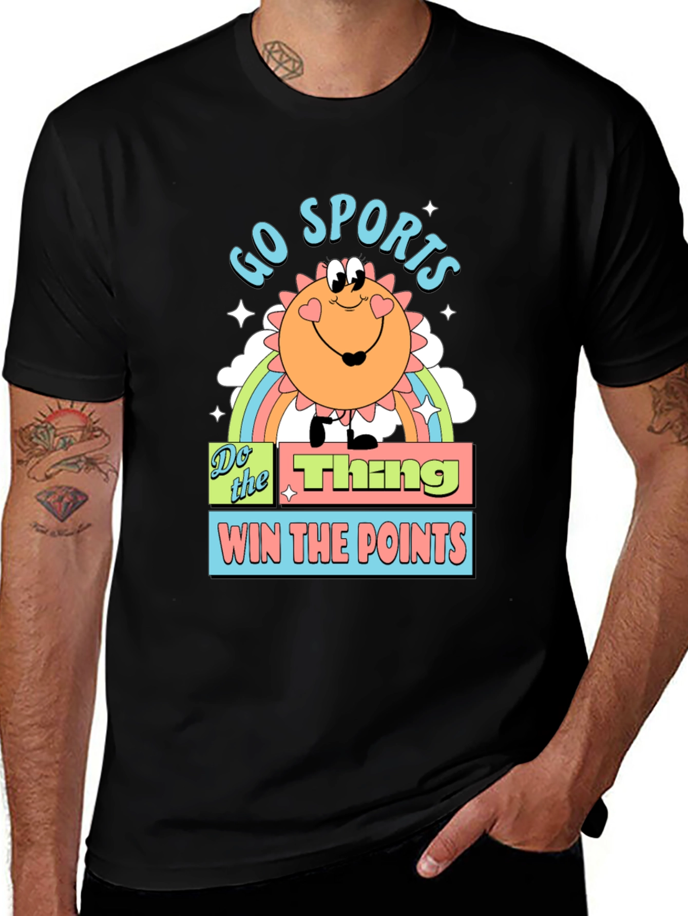 Go Sports Graphic T-Shirt