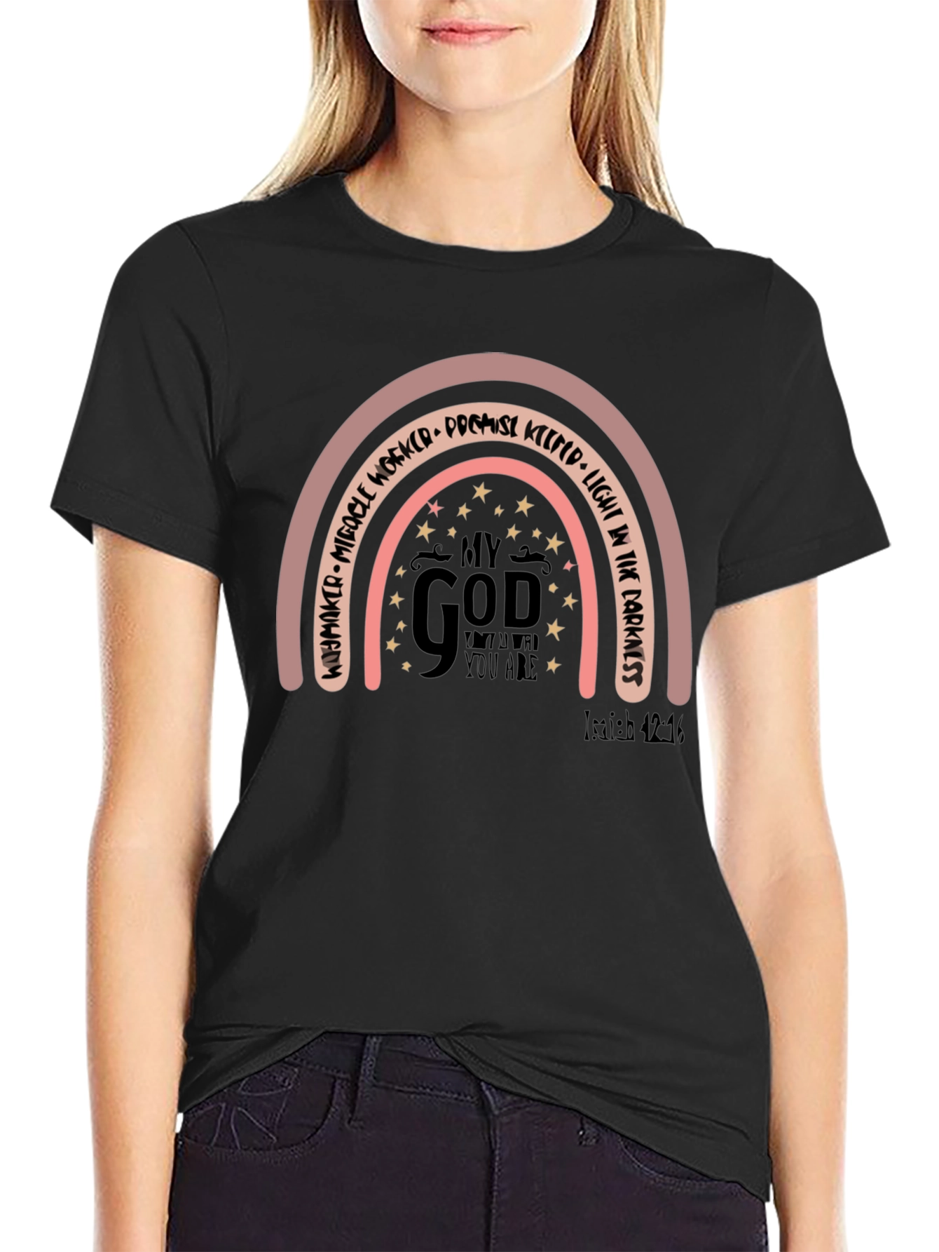 Waymaker Rainbow T-Shirt - Christian Apparel