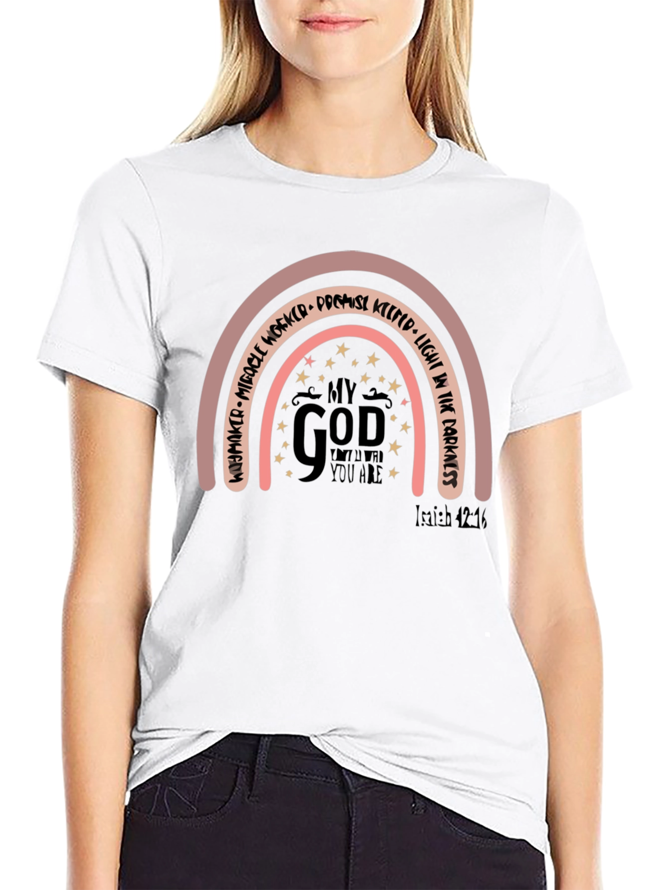 Waymaker Rainbow T-Shirt - Christian Apparel
