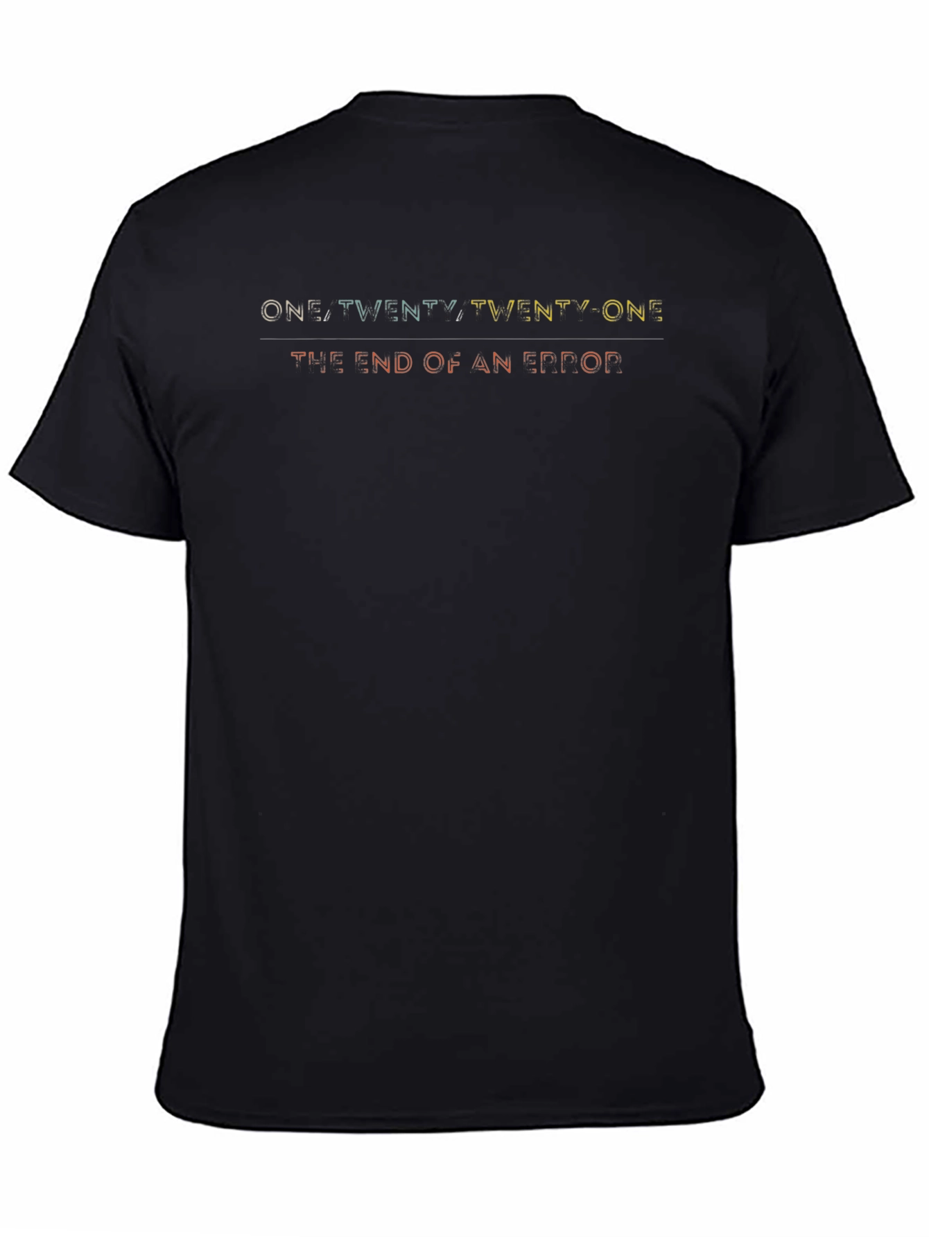 One Twenty Twenty One Black Graphic T-Shirt