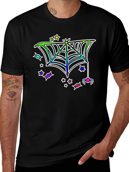 Halloween Spiderweb T-Shirt