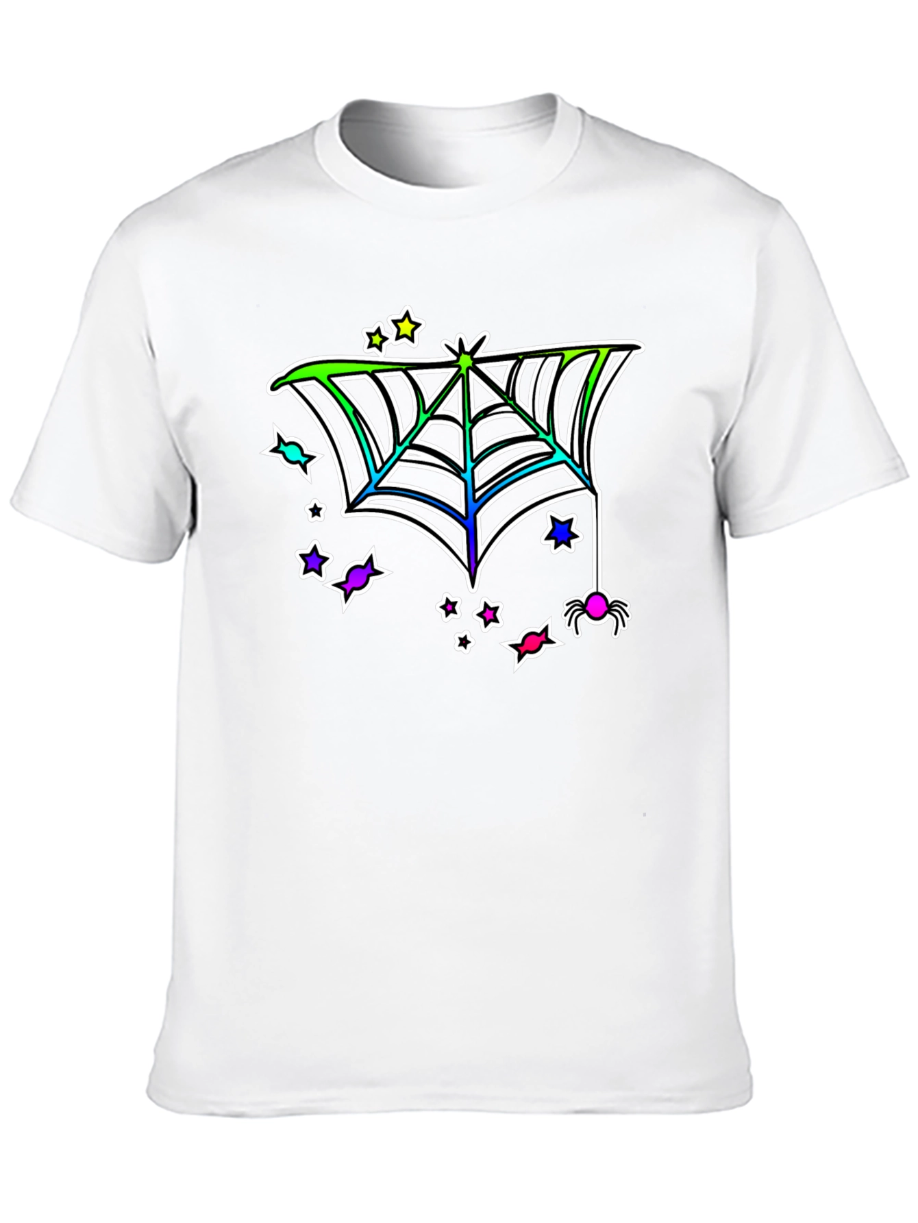Halloween Spiderweb T-Shirt