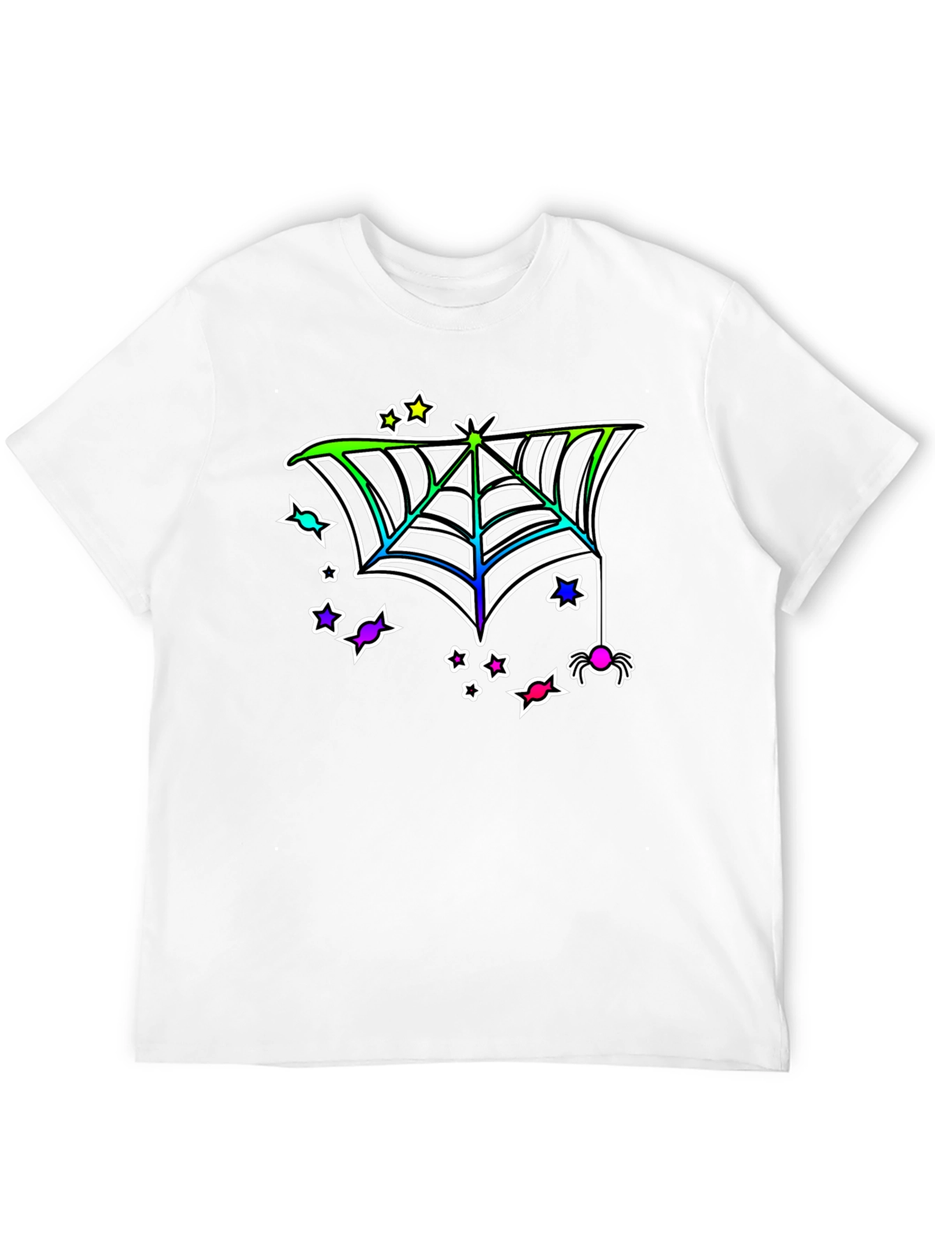 Halloween Spiderweb T-Shirt