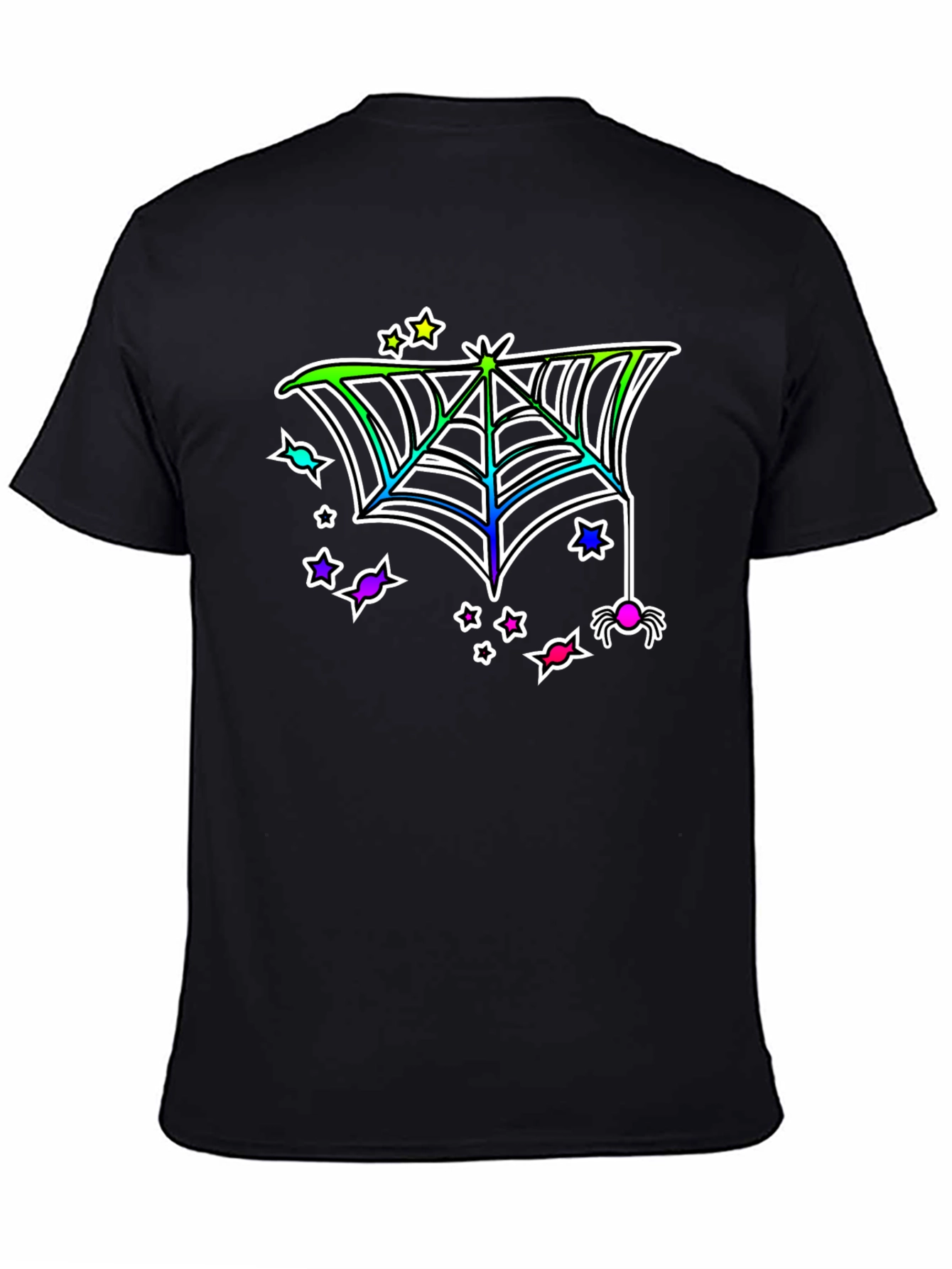 Halloween Spiderweb T-Shirt