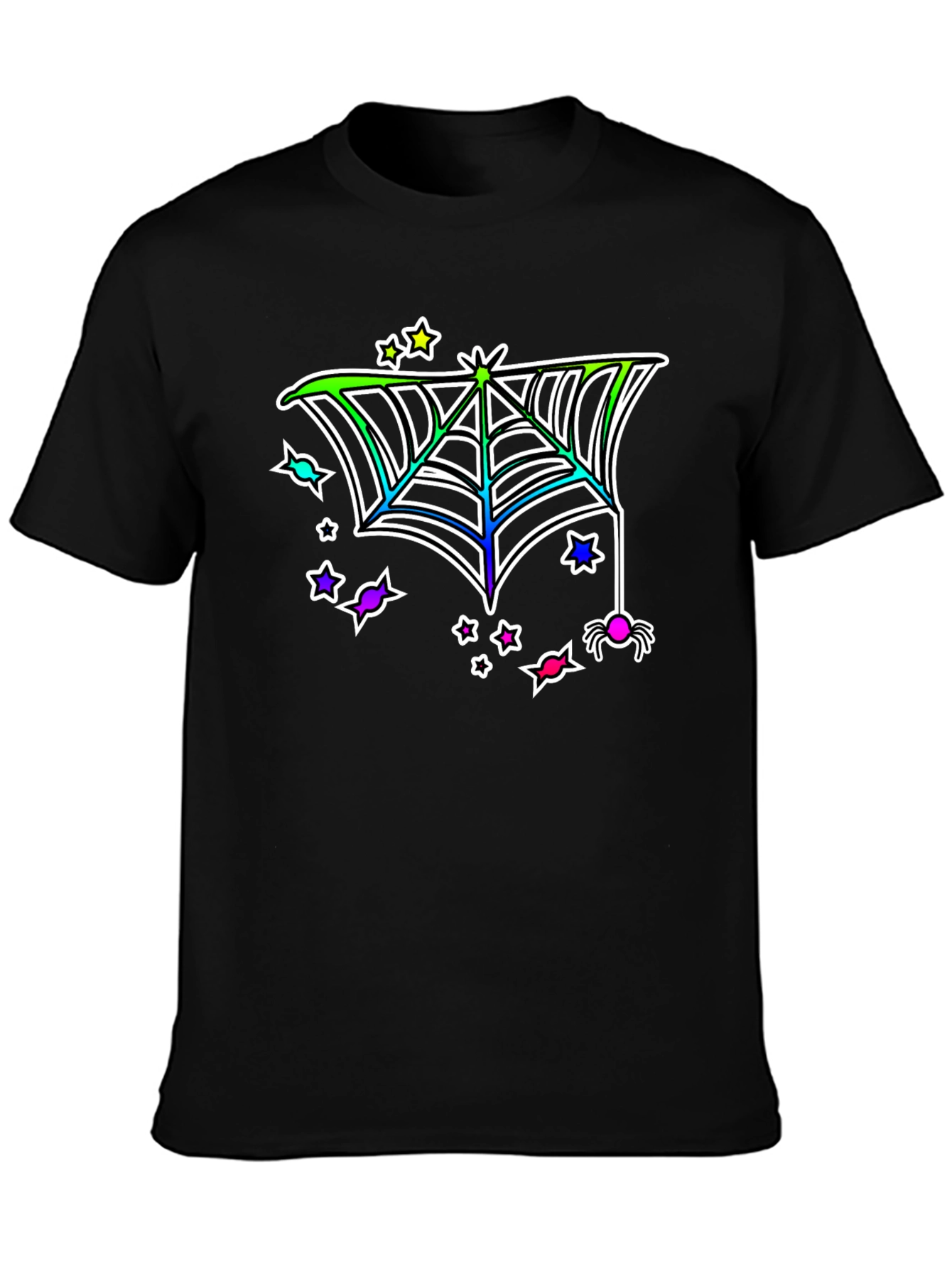 Halloween Spiderweb T-Shirt