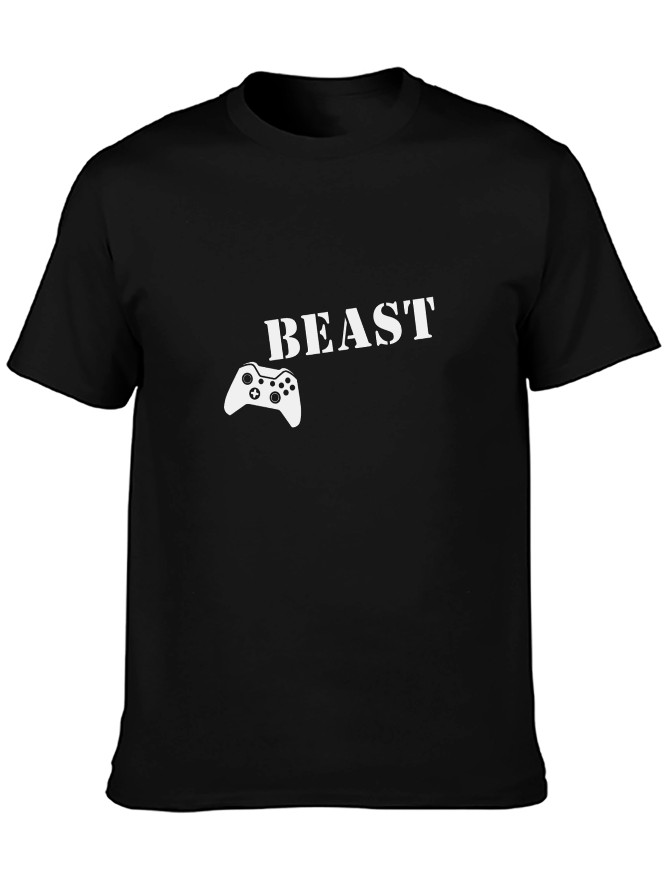 Gamer Beast T-Shirt - Black Graphic Tee