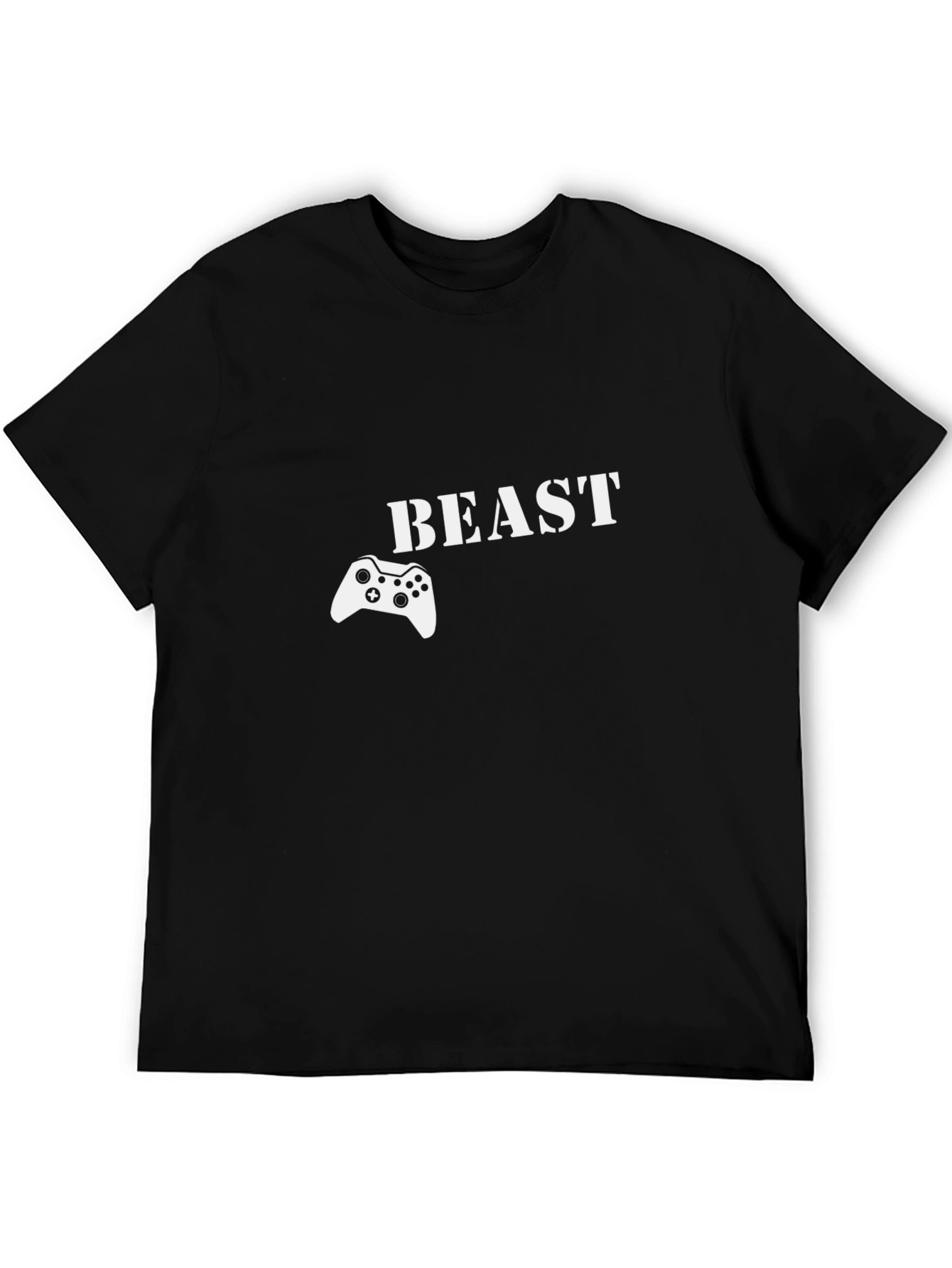 Gamer Beast T-Shirt - Black Graphic Tee