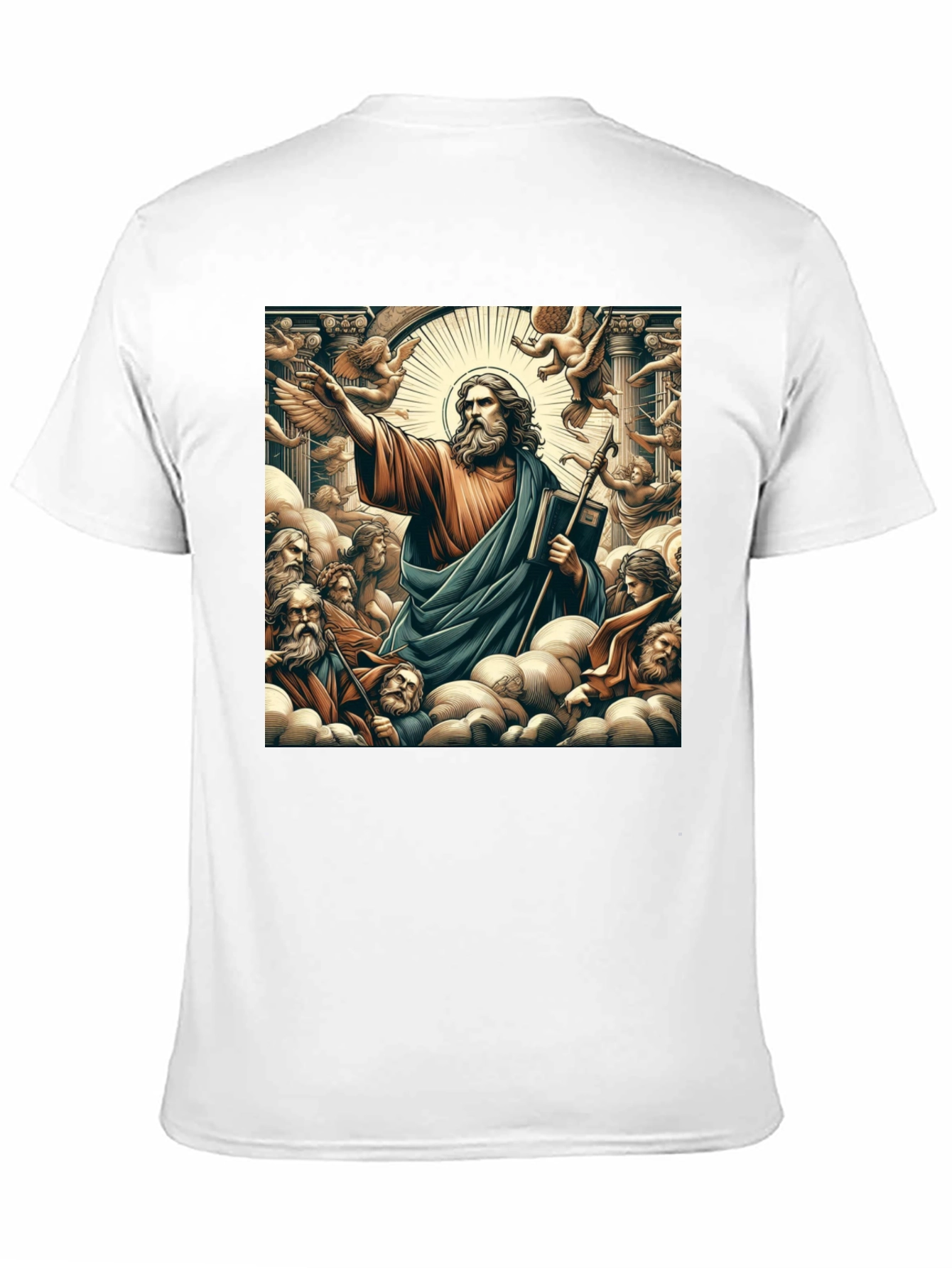 Saint Graphic Black T-Shirt