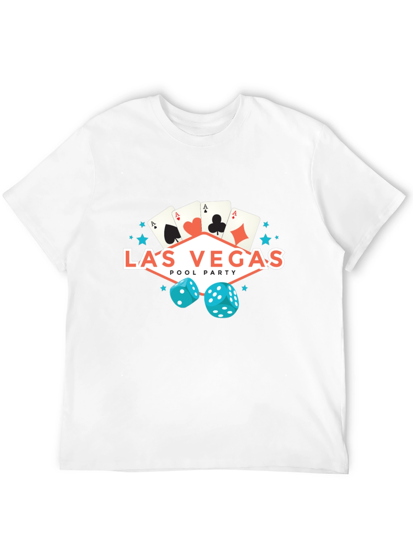 Las Vegas Pool Party Graphic Tee