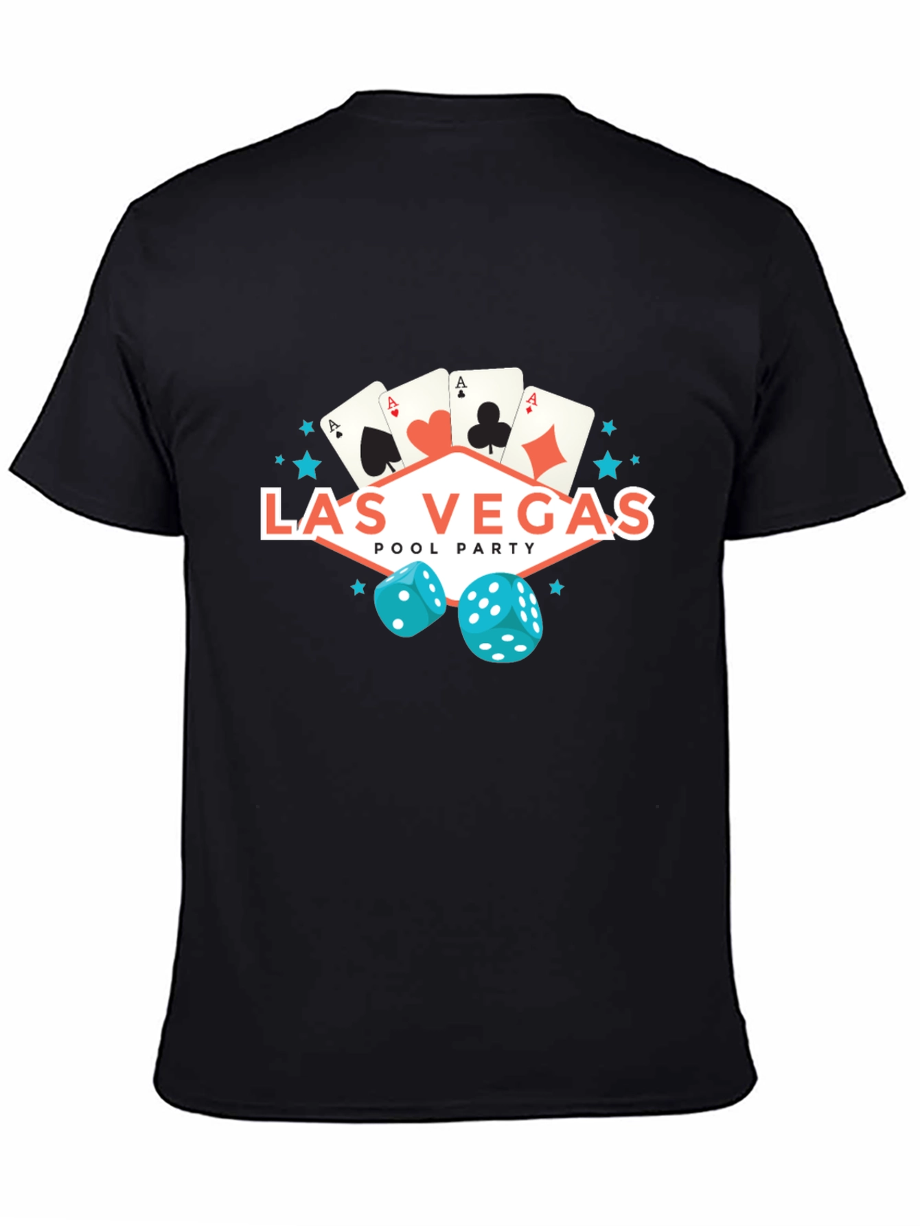 Las Vegas Pool Party Graphic Tee