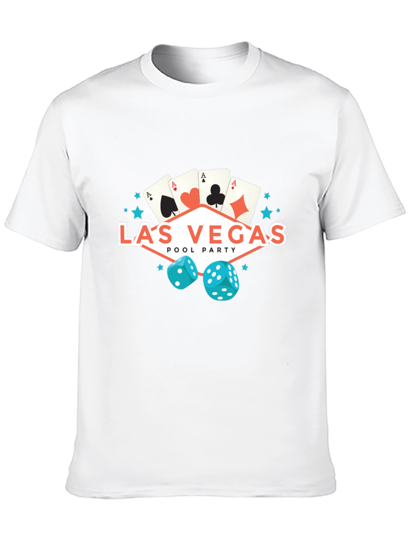 Las Vegas Pool Party Graphic Tee
