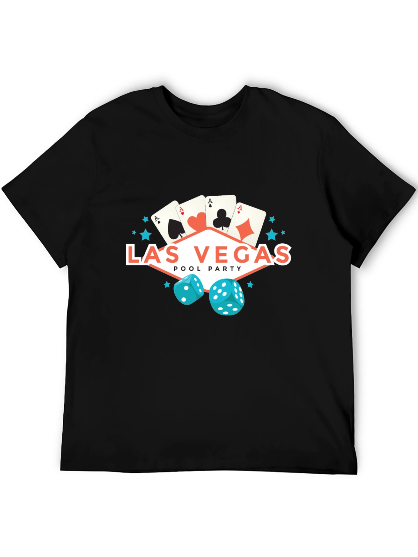 Las Vegas Pool Party Graphic Tee