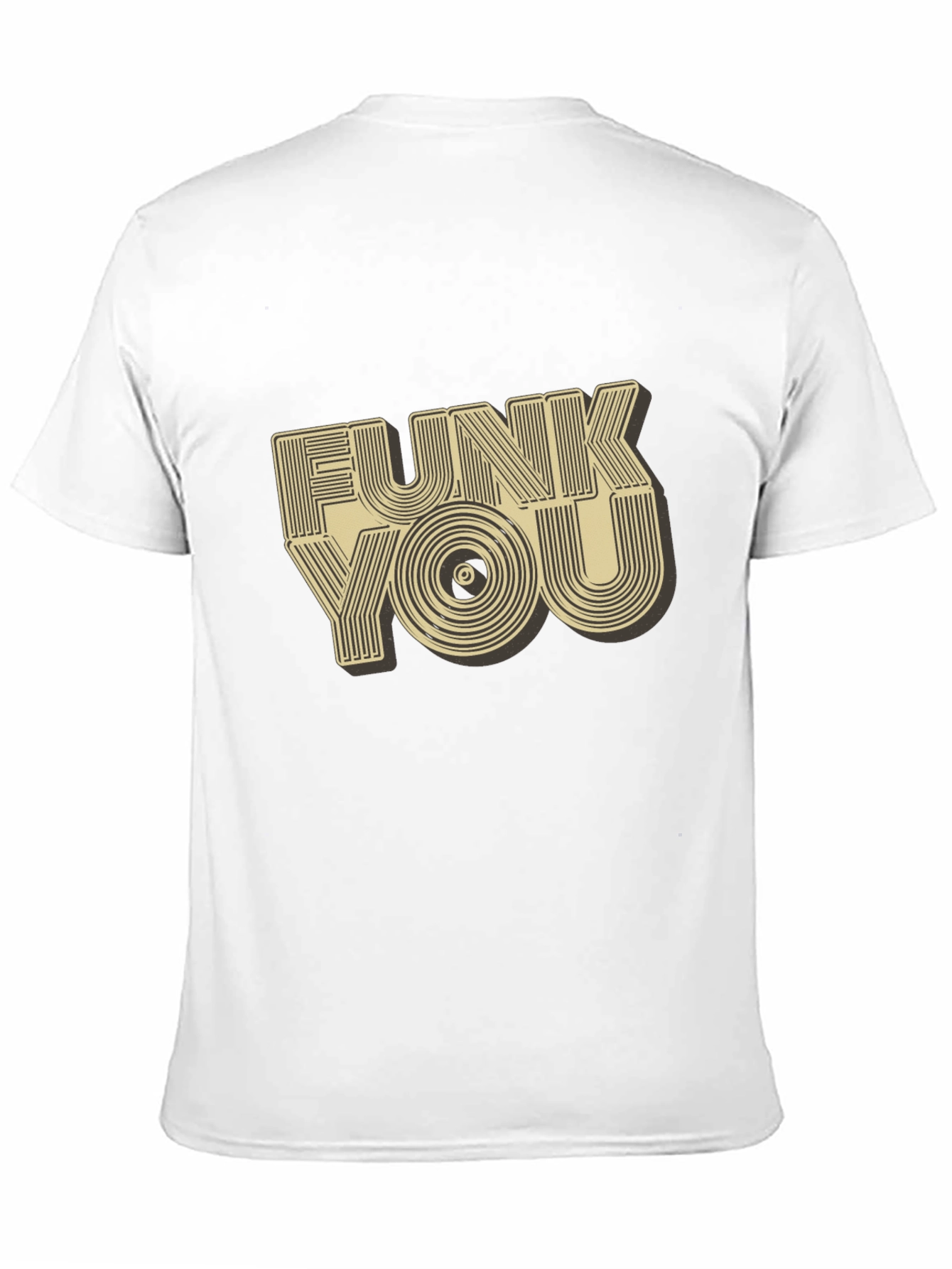 Funky Record Style Graphic T-Shirt