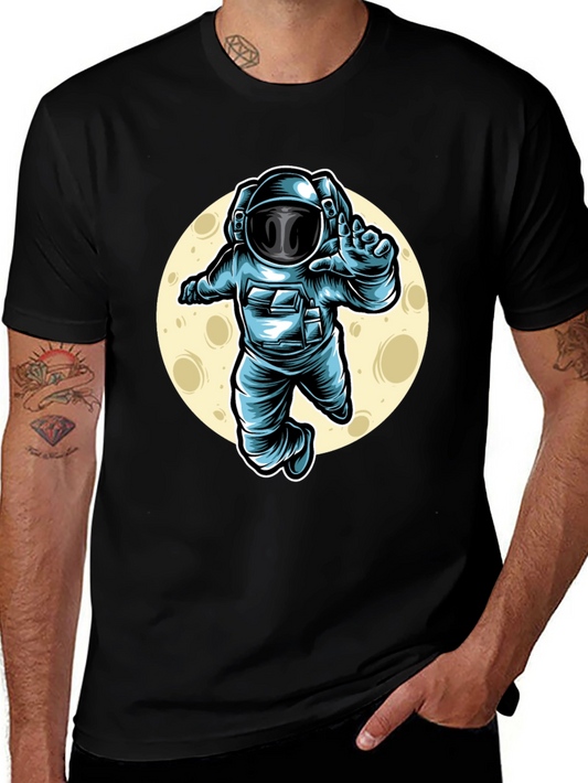 Astronaut Graphic T-Shirt - Space Adventure Tee