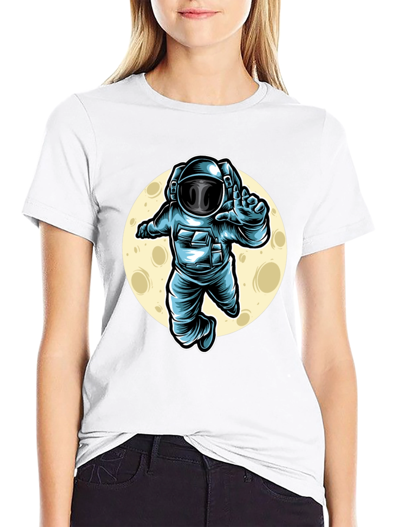 Astronaut Graphic T-Shirt - Space Adventure Tee