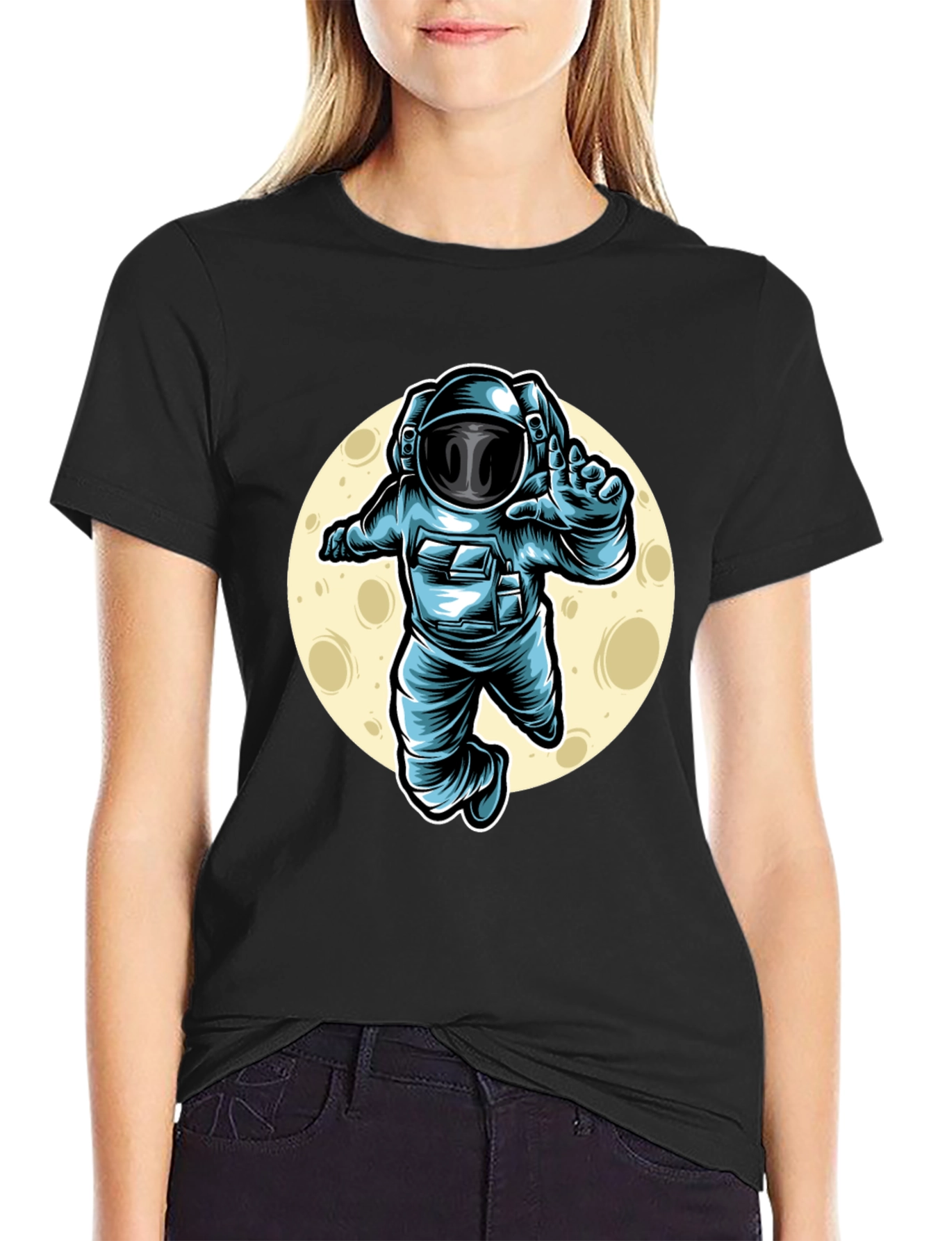 Astronaut Graphic T-Shirt - Space Adventure Tee
