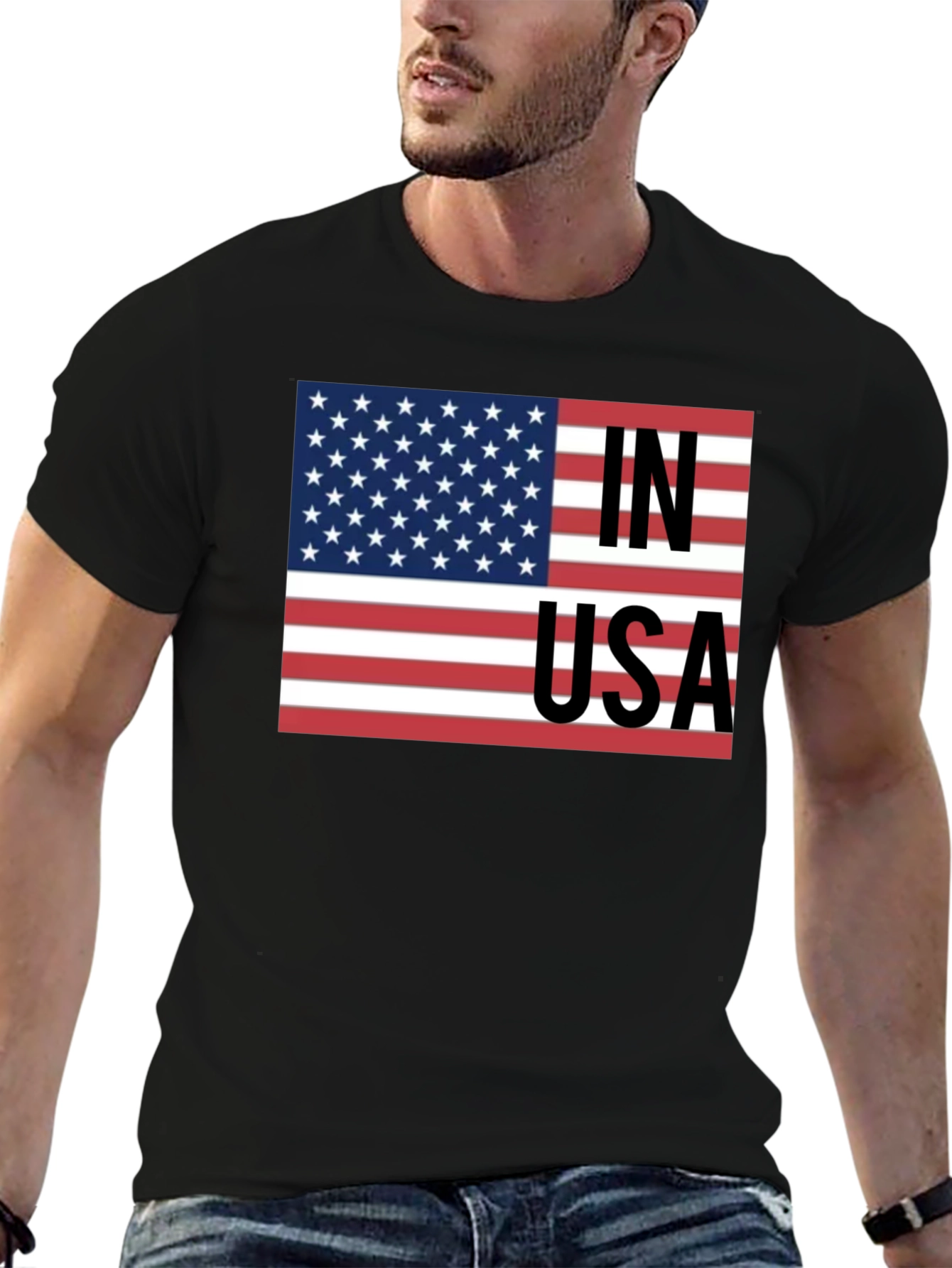 American Pride Black T-Shirt