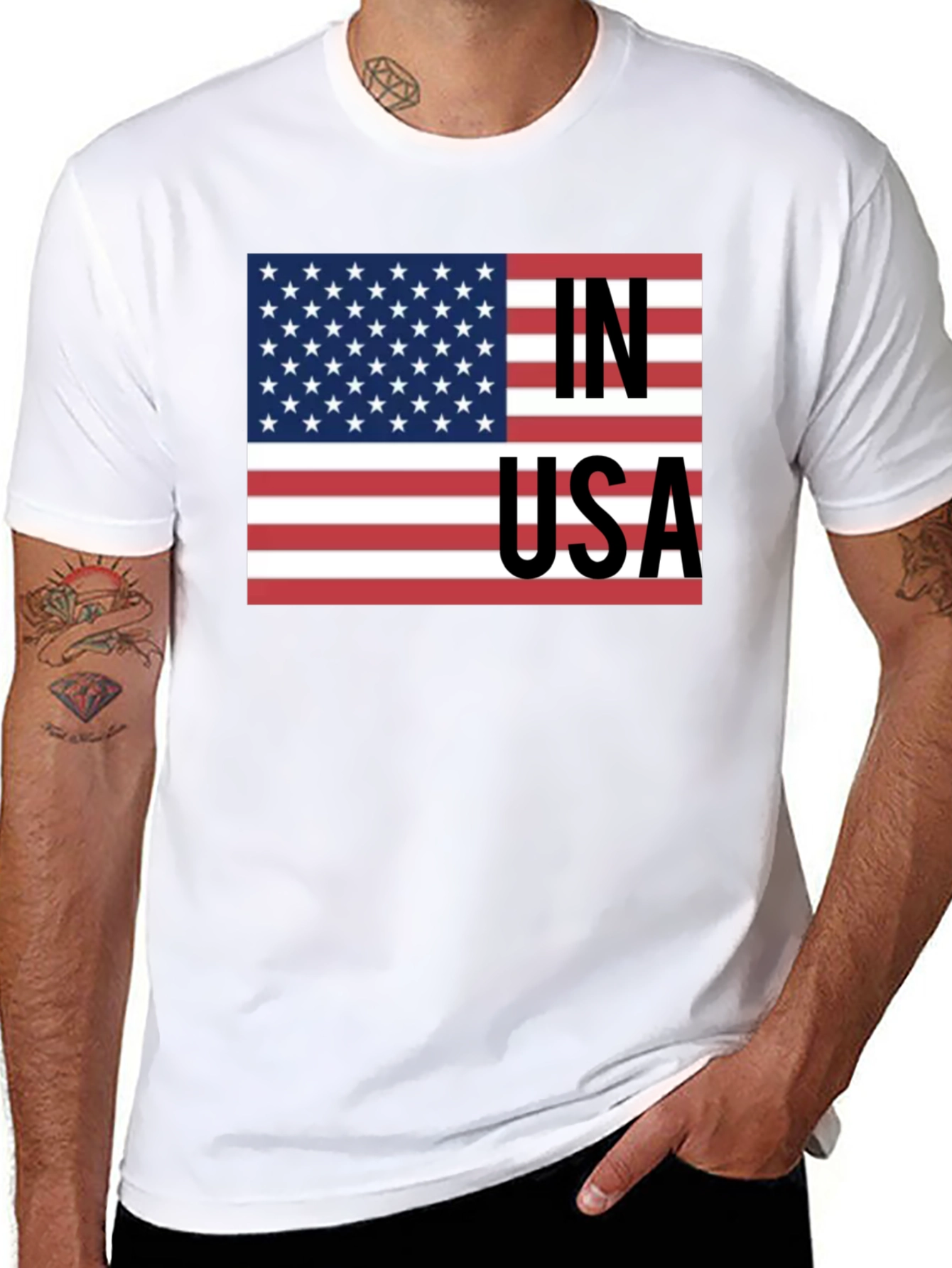 American Pride Black T-Shirt