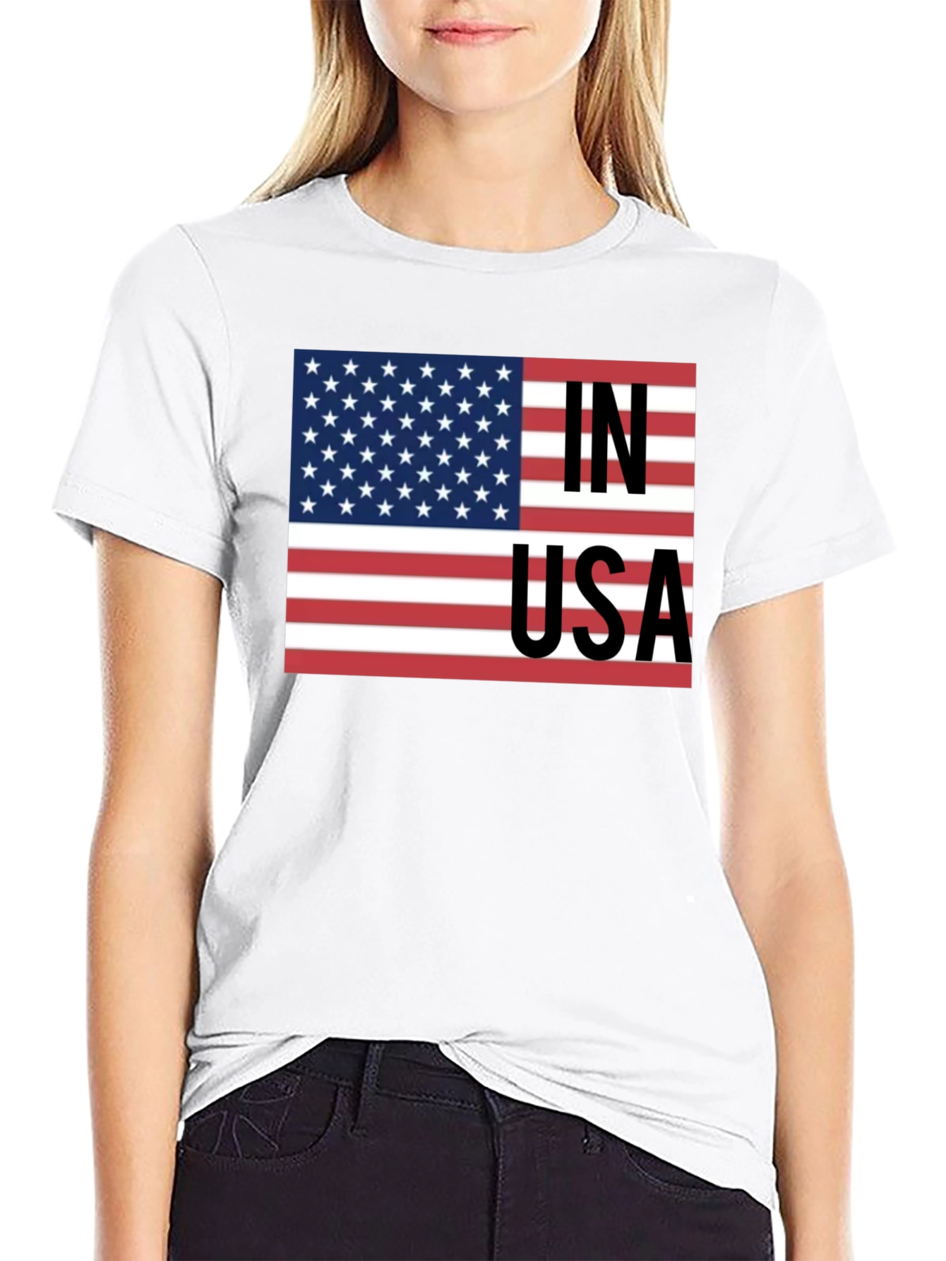 American Pride Black T-Shirt