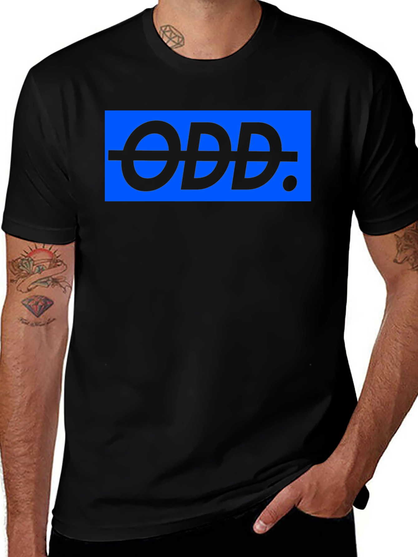 Odd Future Inspired Graphic Tee - Black