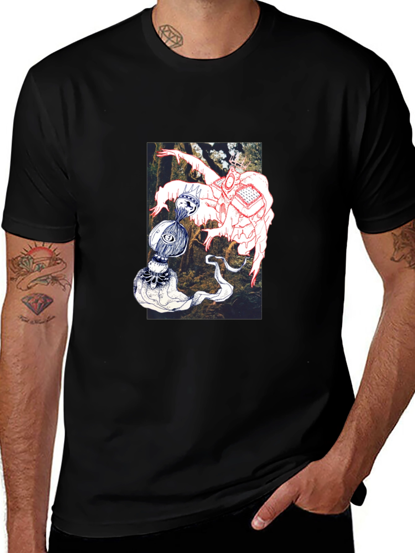 Surreal Art Graphic Tee